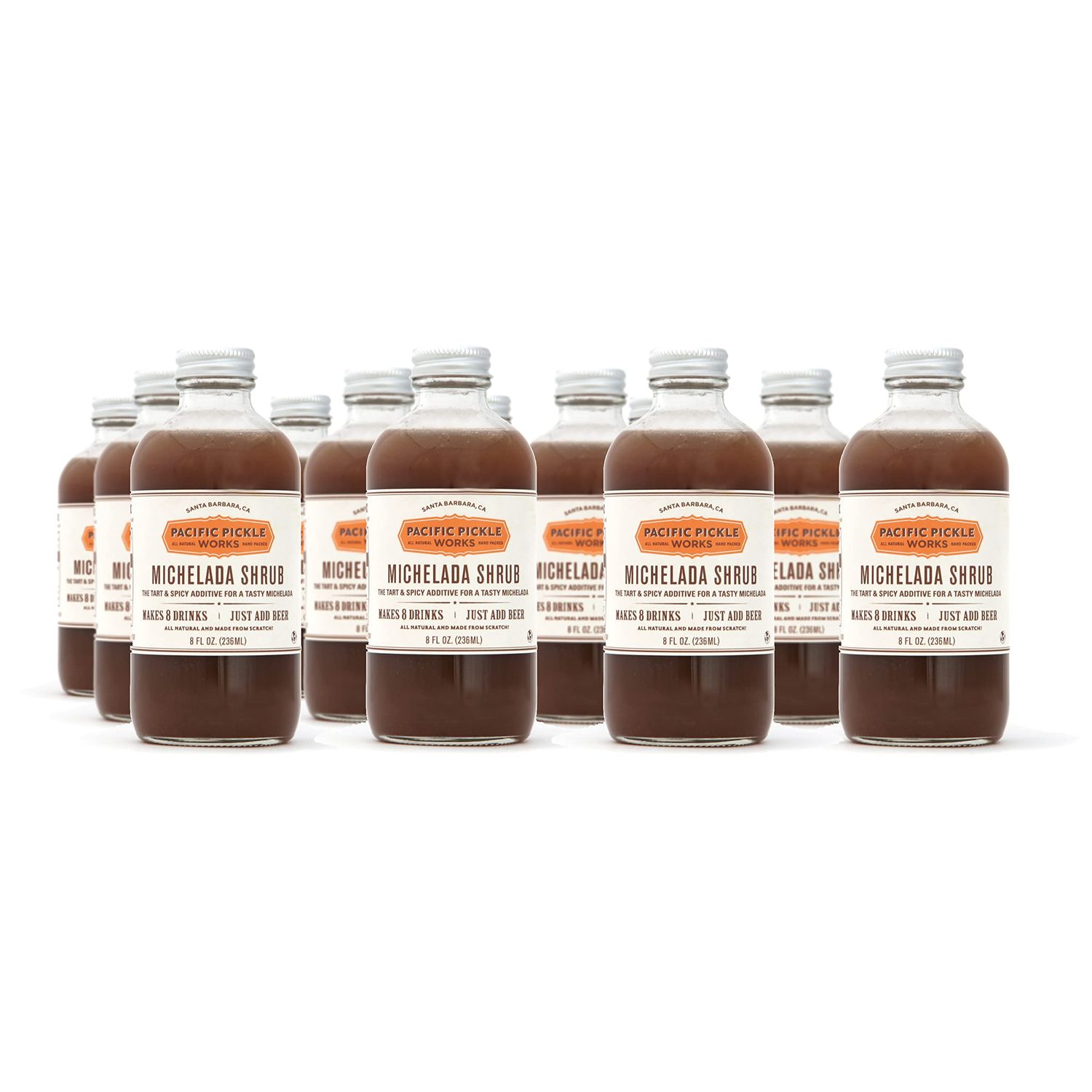 Michelada Shrub (12-pack) - Tart & spicy beer mixer 8oz