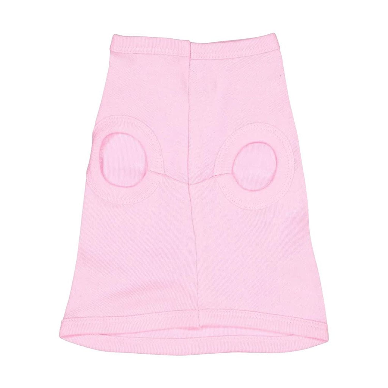 Let's Go Camping Dog Sleeveless Shirt - Tent Dog Shirt - Camping Dog Clothing - Pink, XL