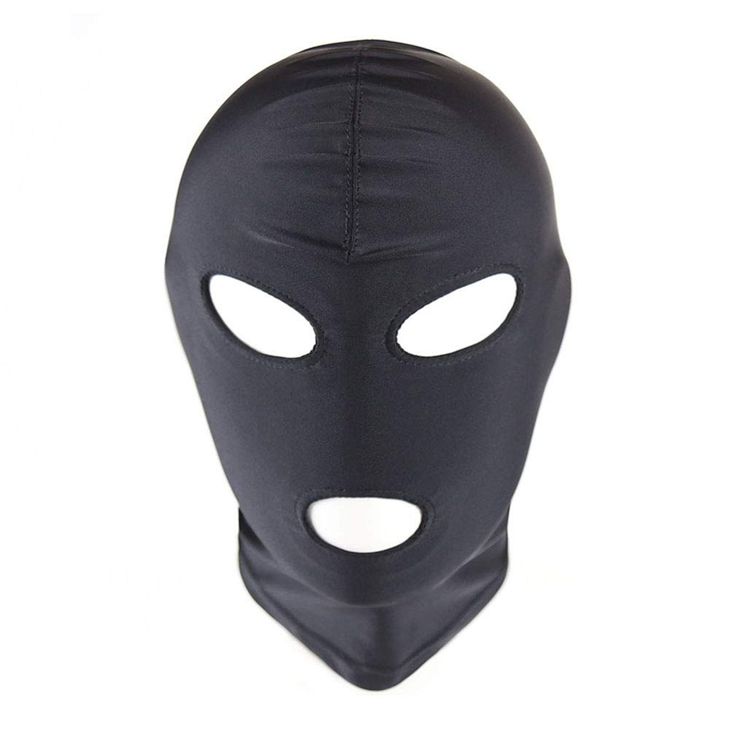 Soochat Full Cover Spandex Zentai Hood Mask Elastic Breathable Open Eyes And Mouth Cosplay Halloween Costume Hood Mask