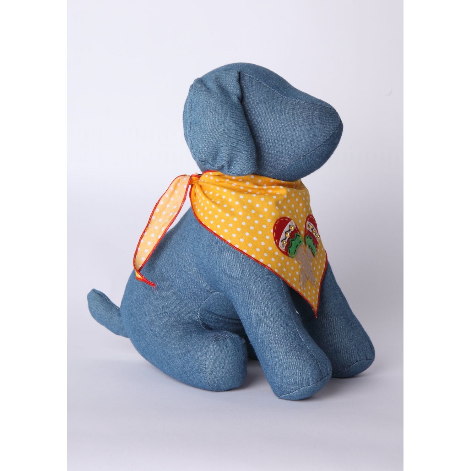 Tail Trends Cinco de Mayo Dog Maracas Dog Bandana for Medium to Large Sized Dogs - 100% Cotton
