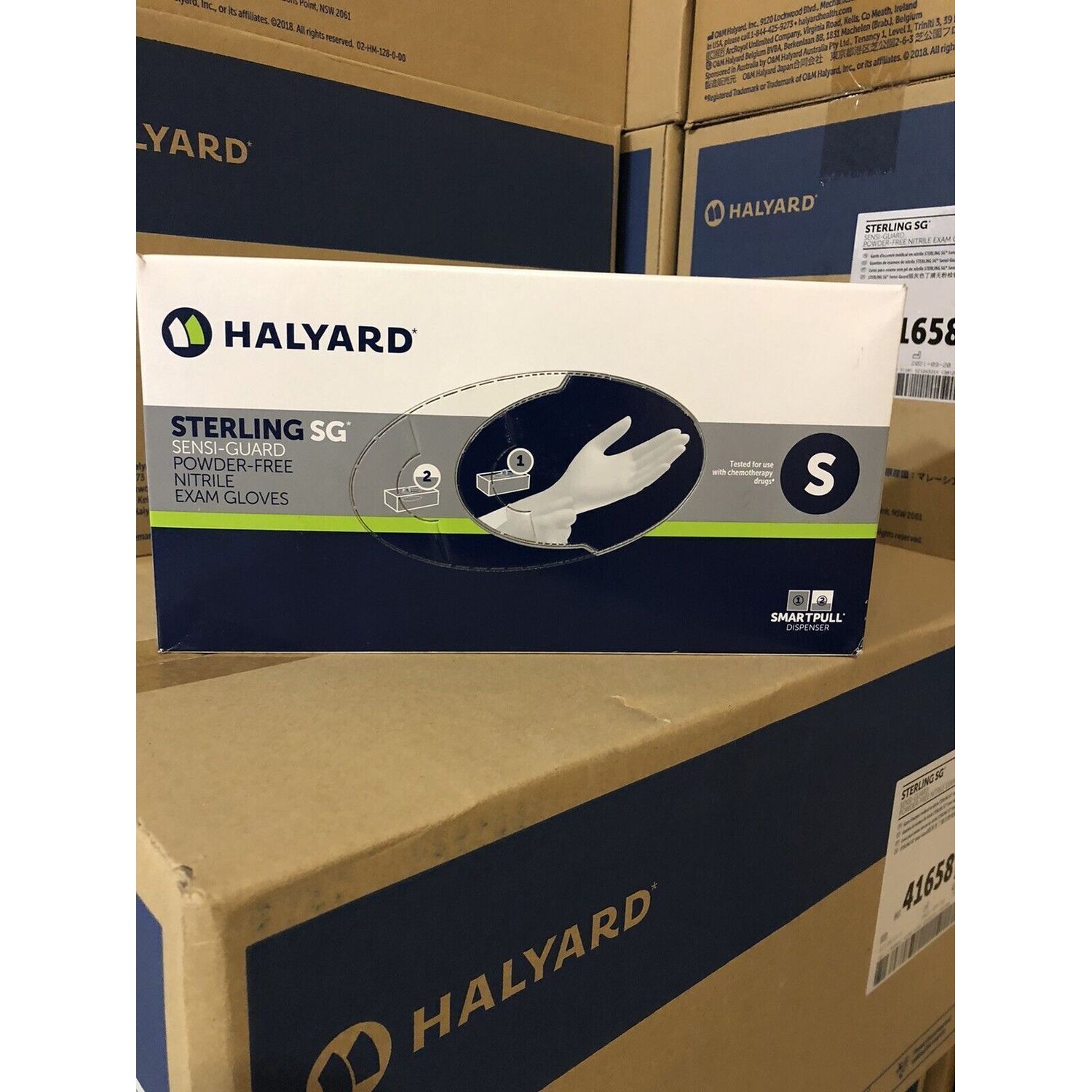 Small Halyard Sterling Nitrile Exam Gloves (2500 per case) 41658