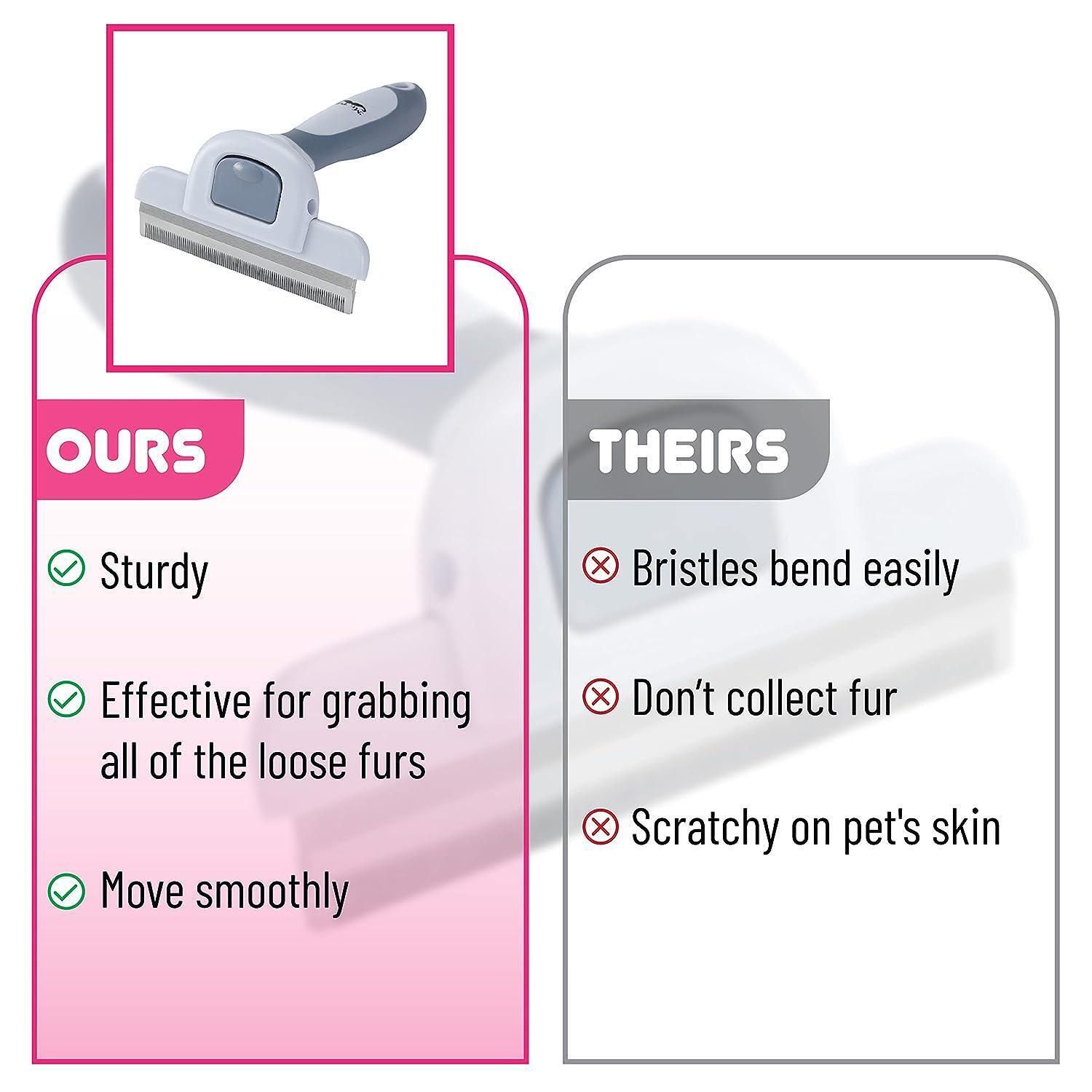 Pet Grooming Brush, Dog Brush for Shedding, Dog Shedding Brush, Dog Deshedding
