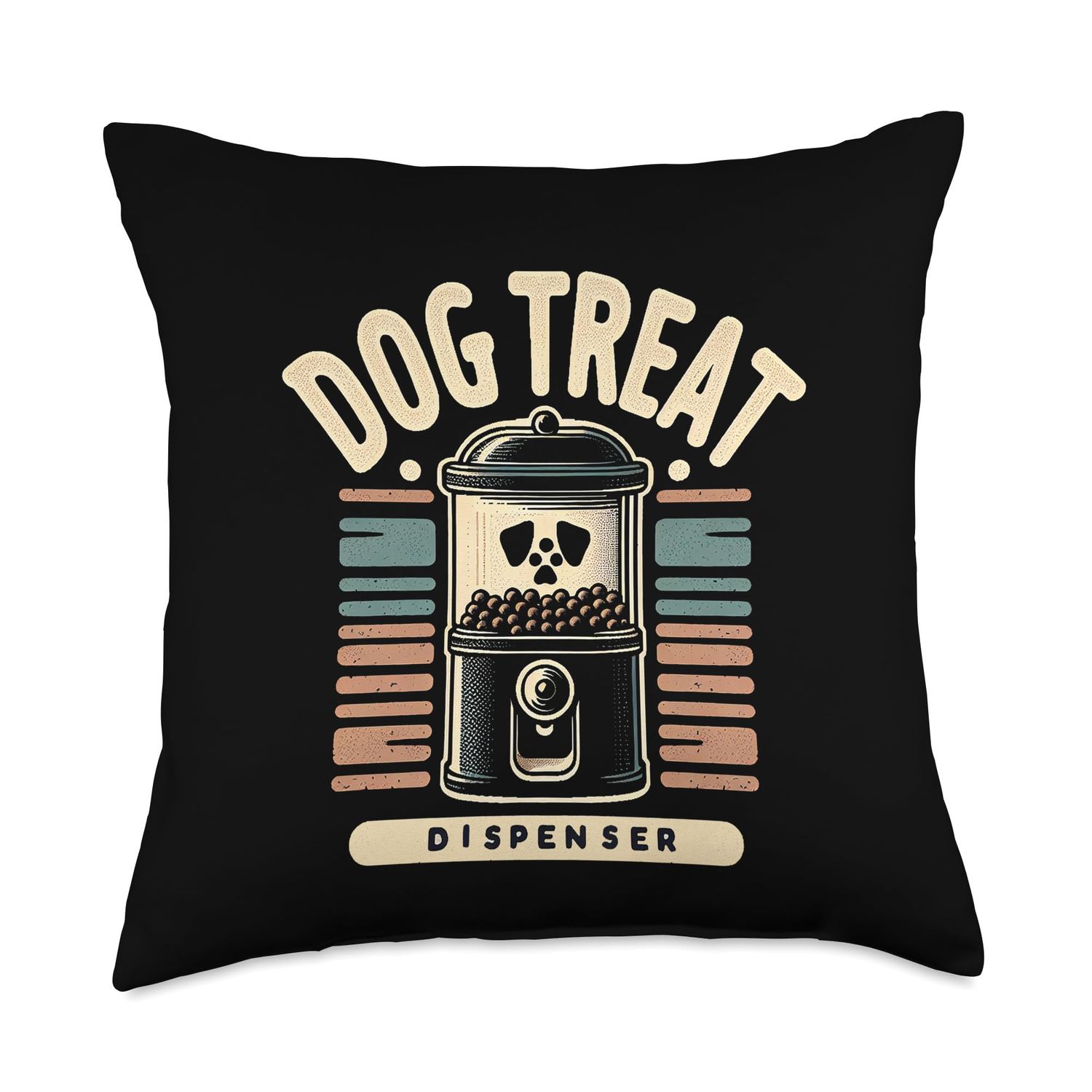 Dog Treat Dispenser Pet Training Reward ------ Throw Pillow