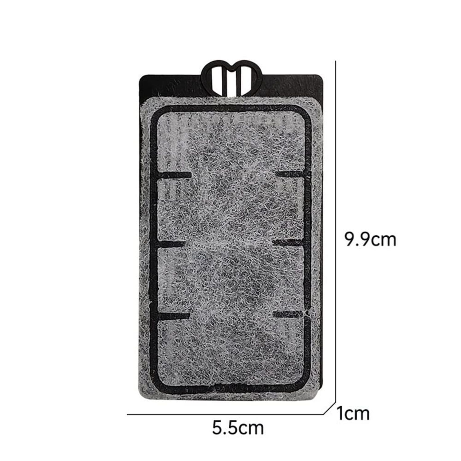 FRIRODSAY Aquarium Filter Fish Tank Filter for Turtle Tanks, Reptiles, Amphibians, Frog, Cichlids, Newt or Fish Tank Waterfall Flow Water Clean Pump (Cartridges-5PCS)