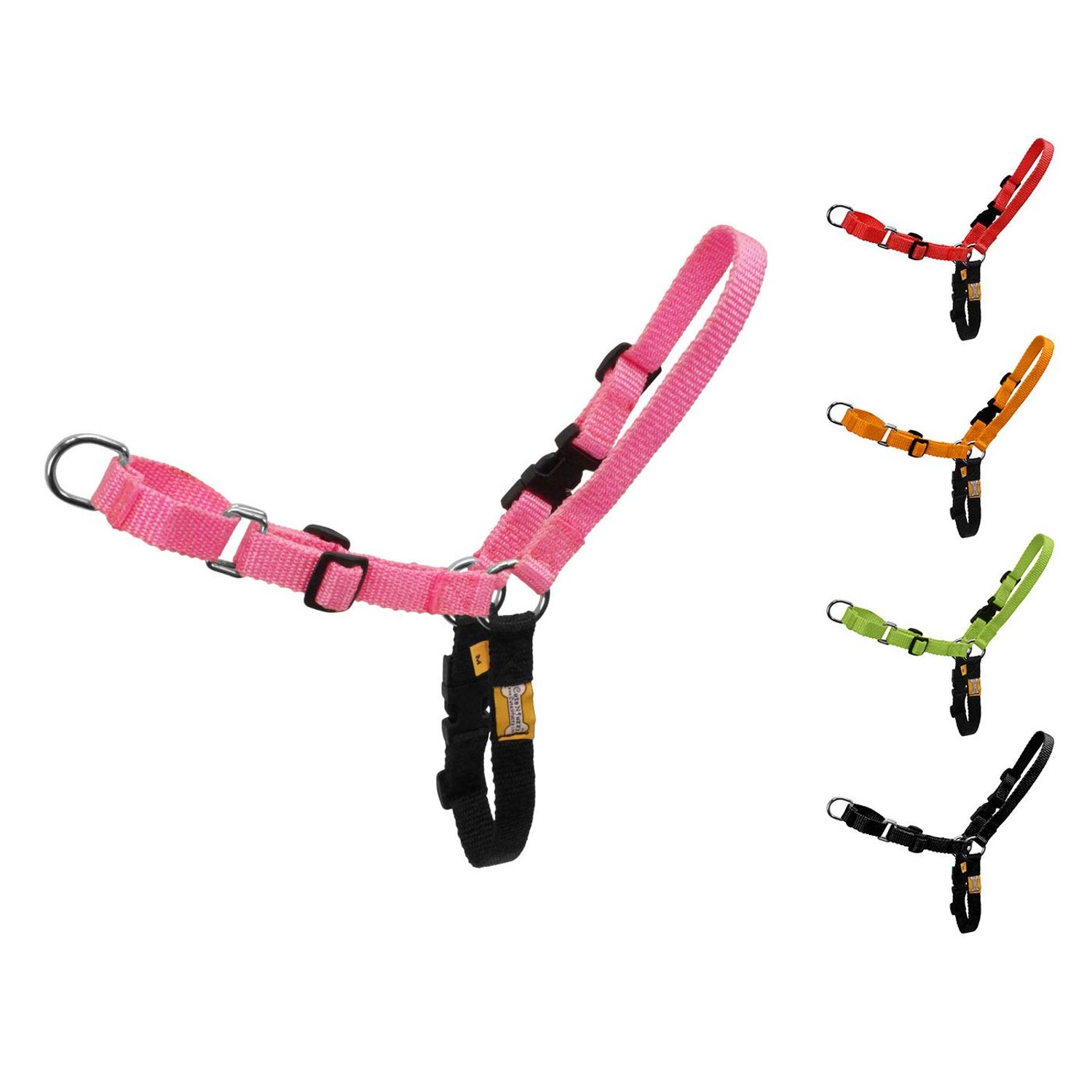 cuteNfuzzy Comfort Walk Dog Harness, Pink, Medium