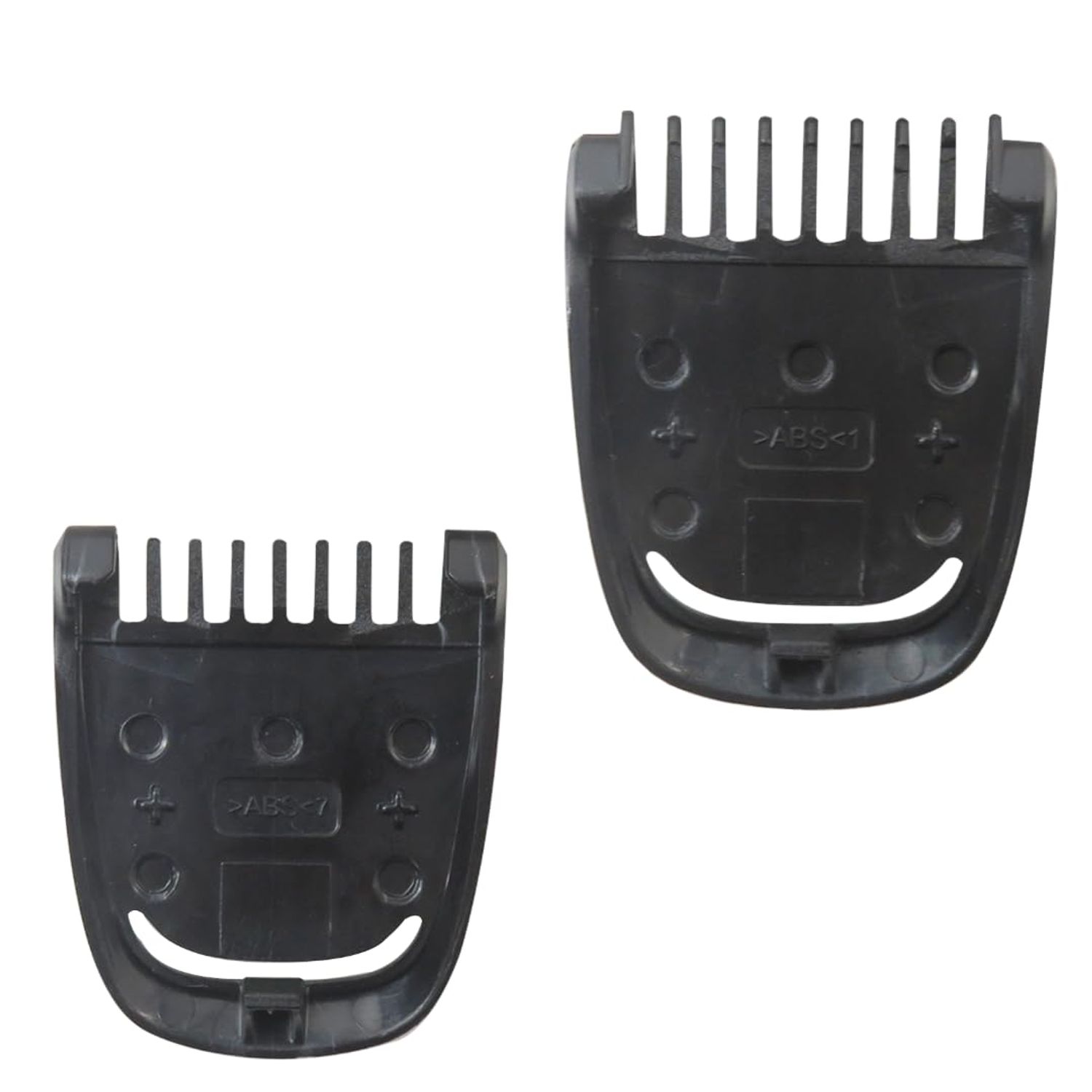 JRSHOME New Replacement 1mm+2mm Hair Comb for P-hilips N-orelco MG3750, MG5750, MG7750, MG7770, MG7790
