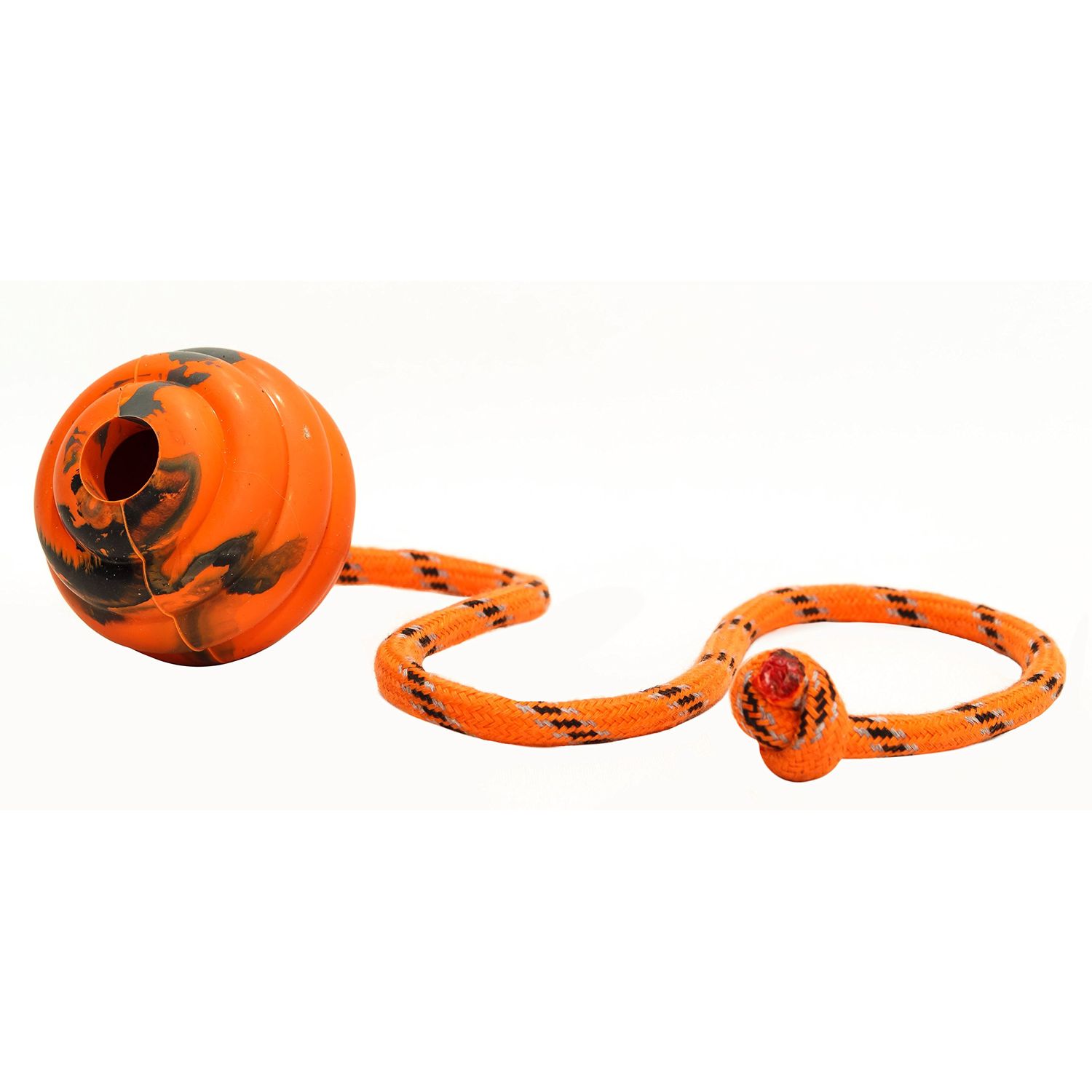 PlayfulSpirit Durable Natural Rubber Ball on a Rope - Perfect Dog Training, Exercise and Reward Tool - Medium Size Dog Toy for Fetch, Catch, Throw and Tug War Plays – Happy Playtime Guaranteed
