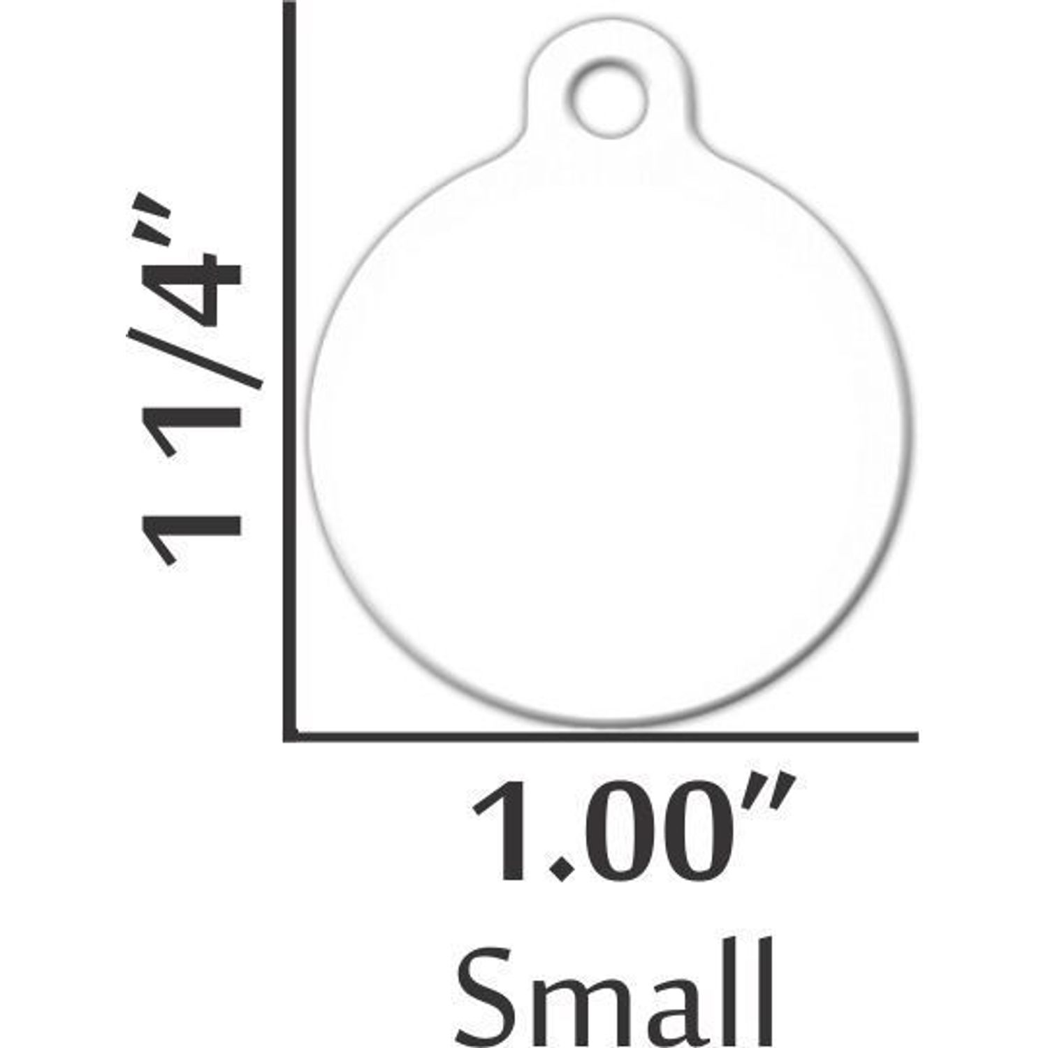 Pet Tag Personalized Pet ID tag for Dog and Cat ROUND Tag Unique cute Bite Me
