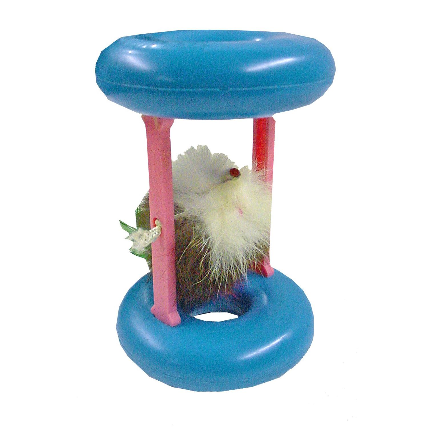 JW Cat Wheels - Rolling Mouse Cat Toy