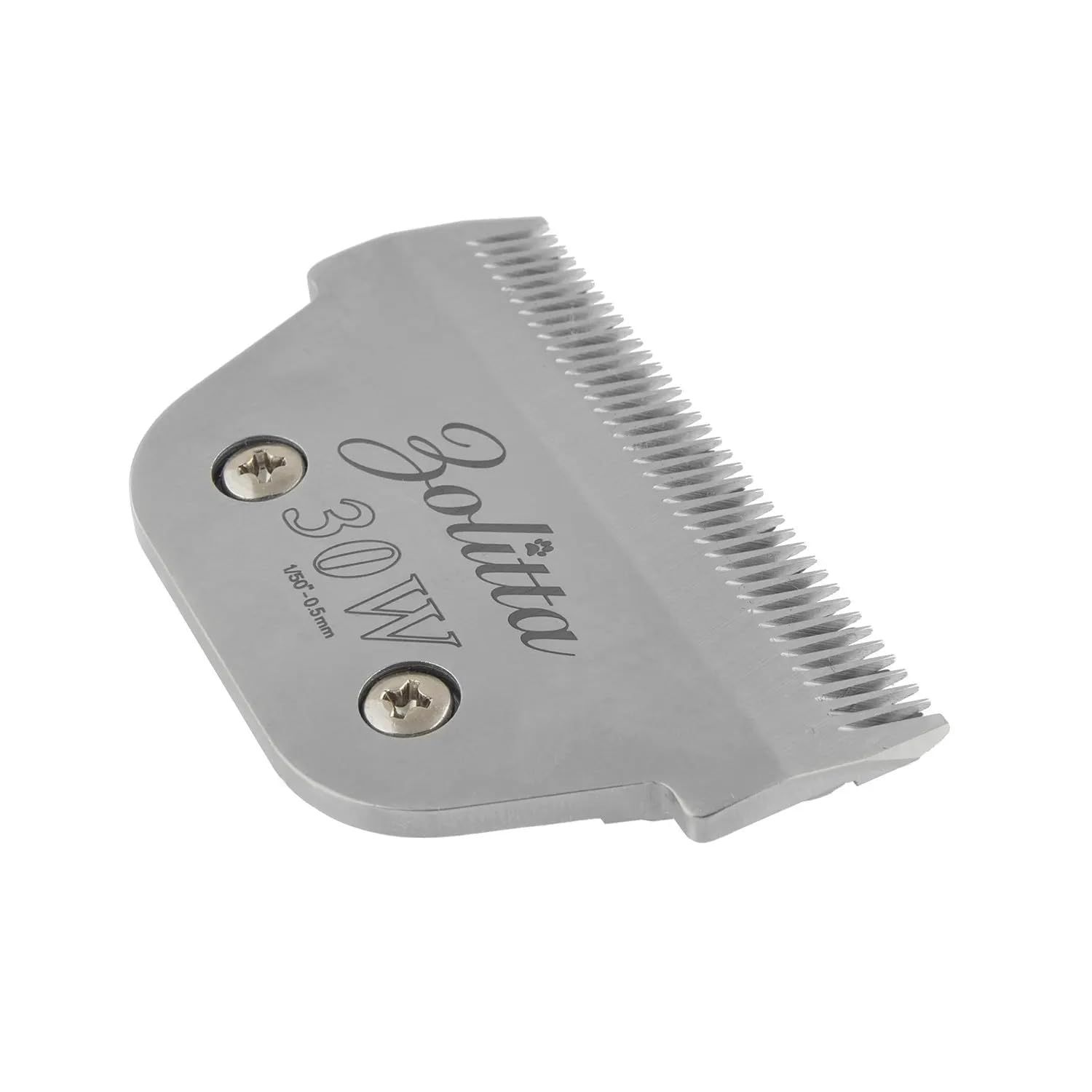 ZOLITTA Premium Professional Pet Dog Grooming Wide Clipper Blade 30W Elite, A5 Type Blade, Dog Grooming Wide Blade, Cat Grooming Wide Blade, Compatible with Most Andis, Oster, Wahl A5 Clippers