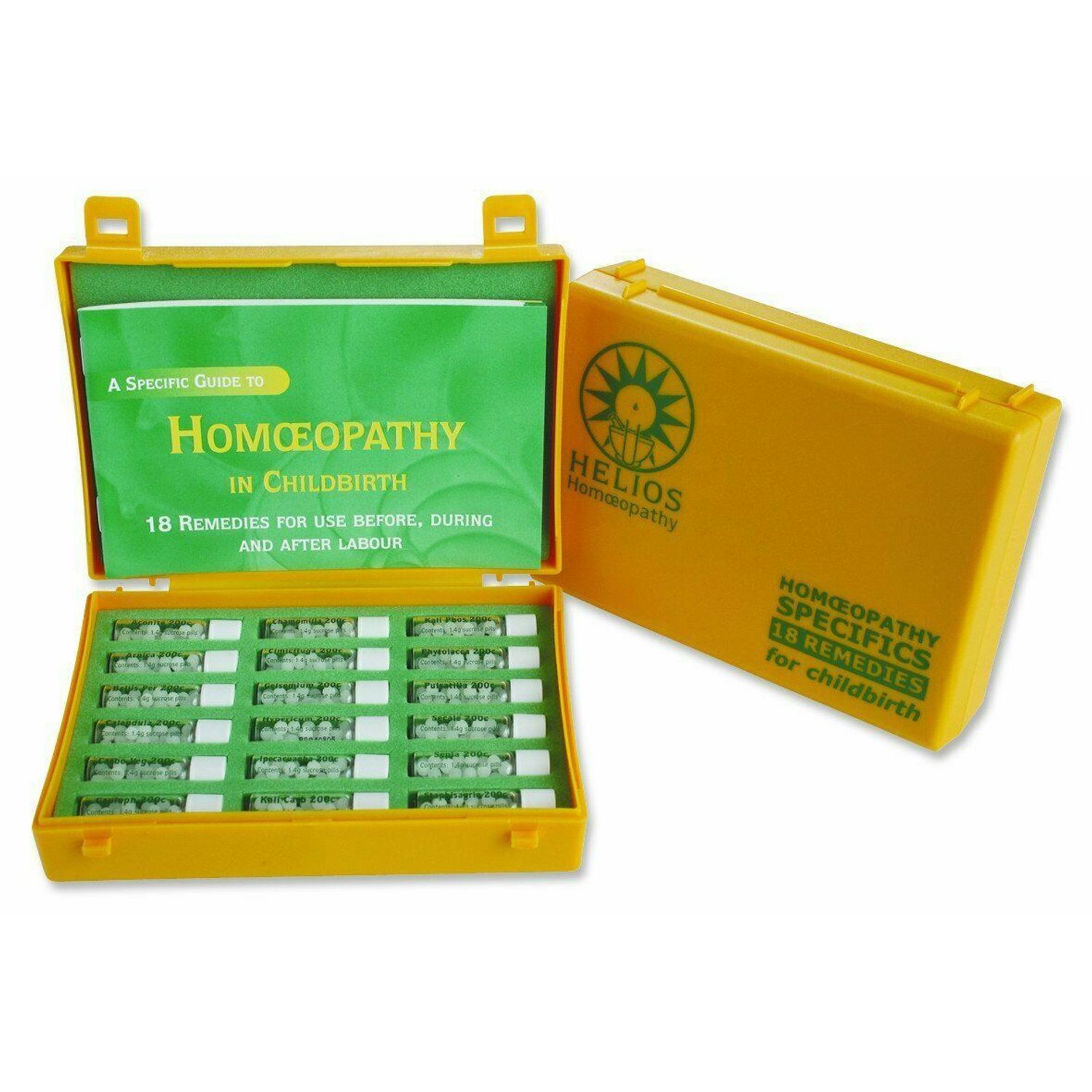 Helios Homeopathic Childbirth Kit - Great baby shower gift! Homeopathy remedies!