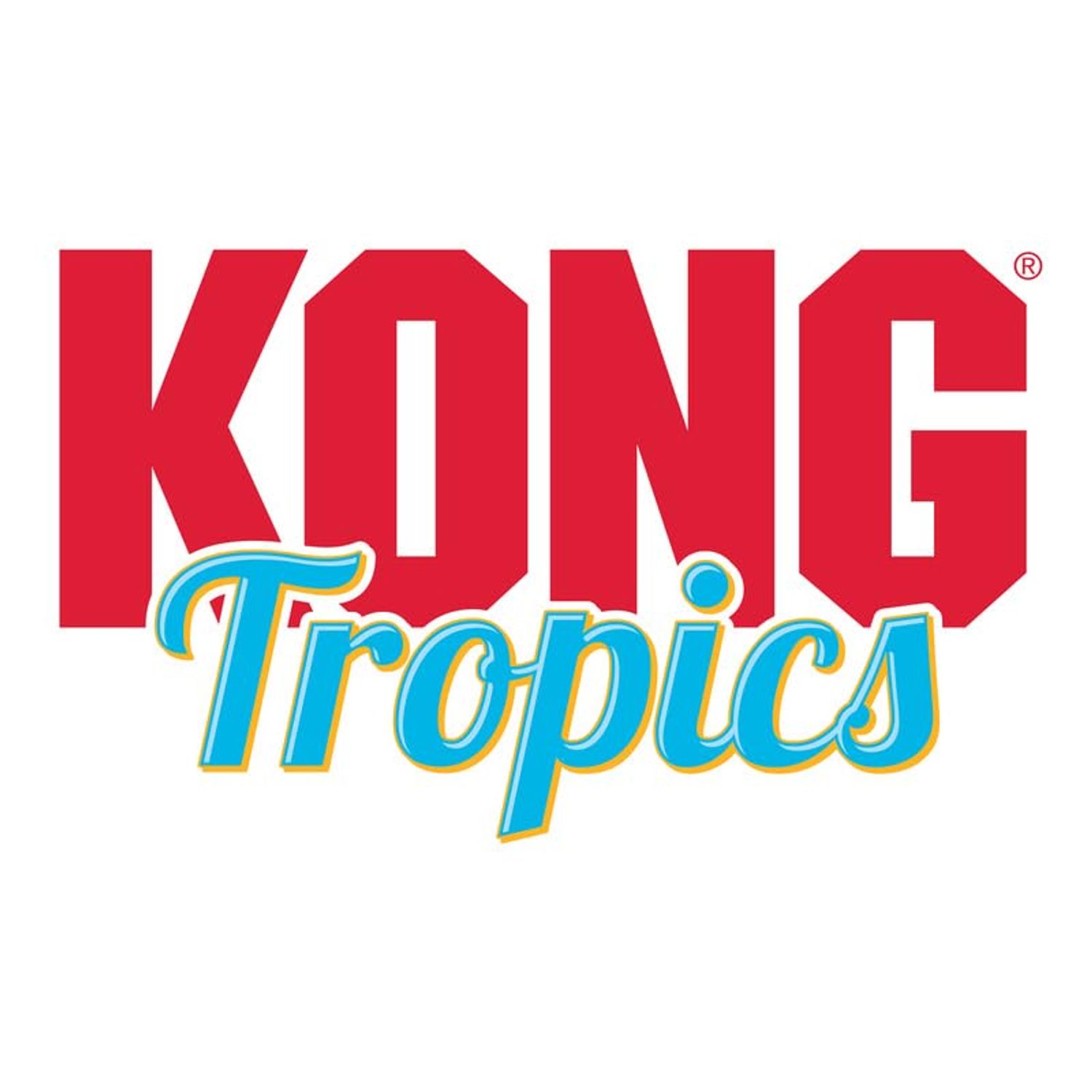 KONG Tropics Pals Sea Creatures 2 Pack - Catnip Filled and Crackly Inner Material - Cat Toy