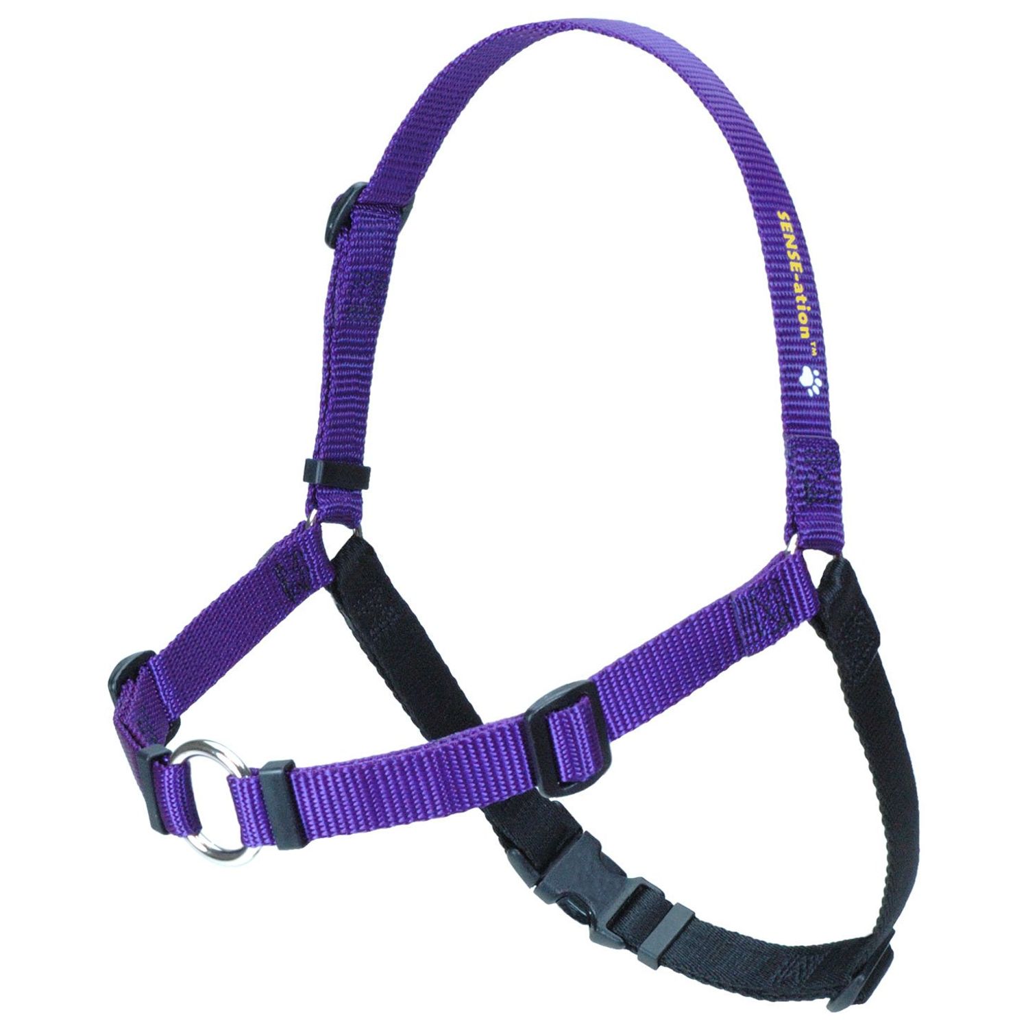 SENSE-ation No-Pull Dog Harness (Purple, Medium/Large Narrow) by Sense-Ation Harness