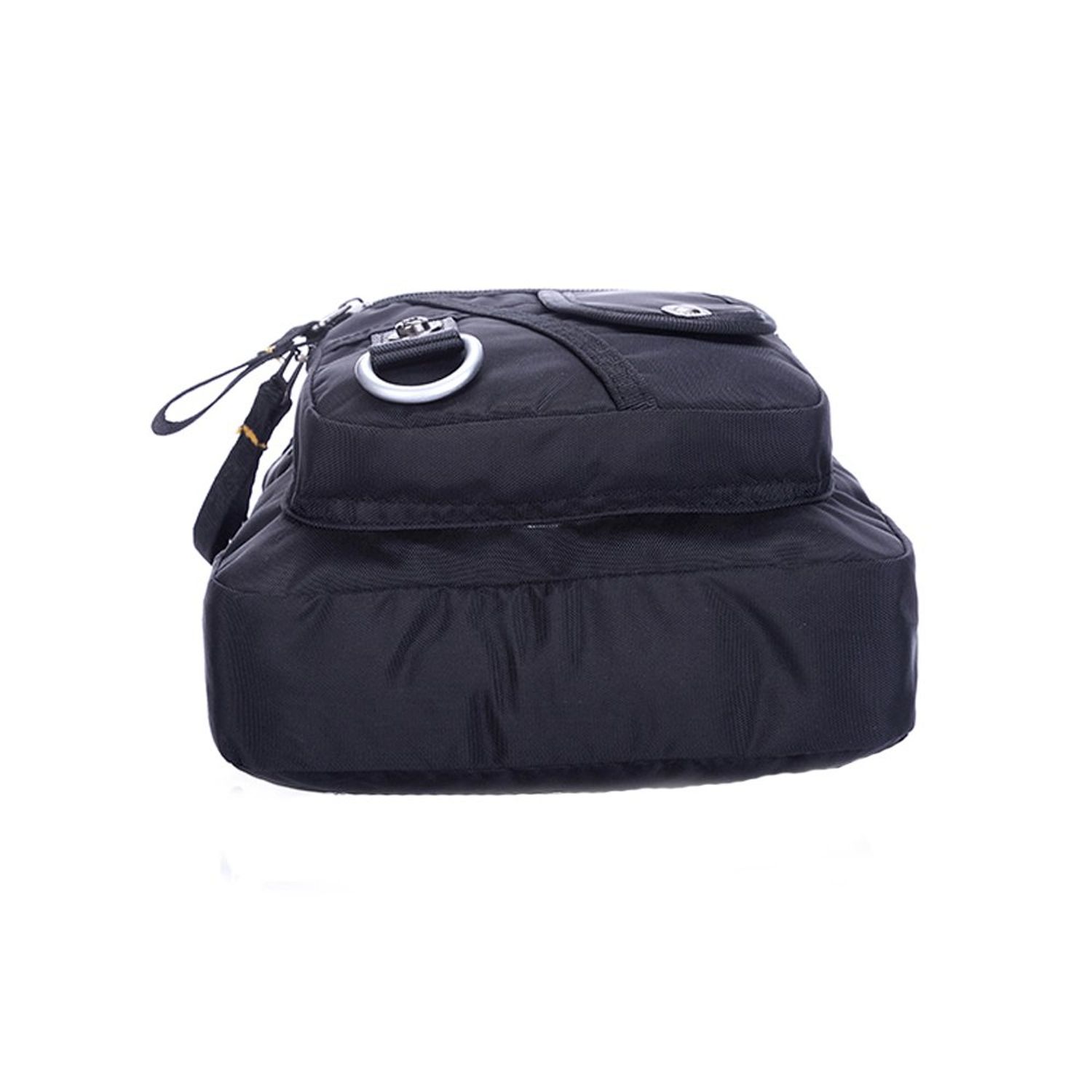 INNTURT Nylon Sling Bag Small Backpack Crossbody Shoulder Bag Sling Pack Black