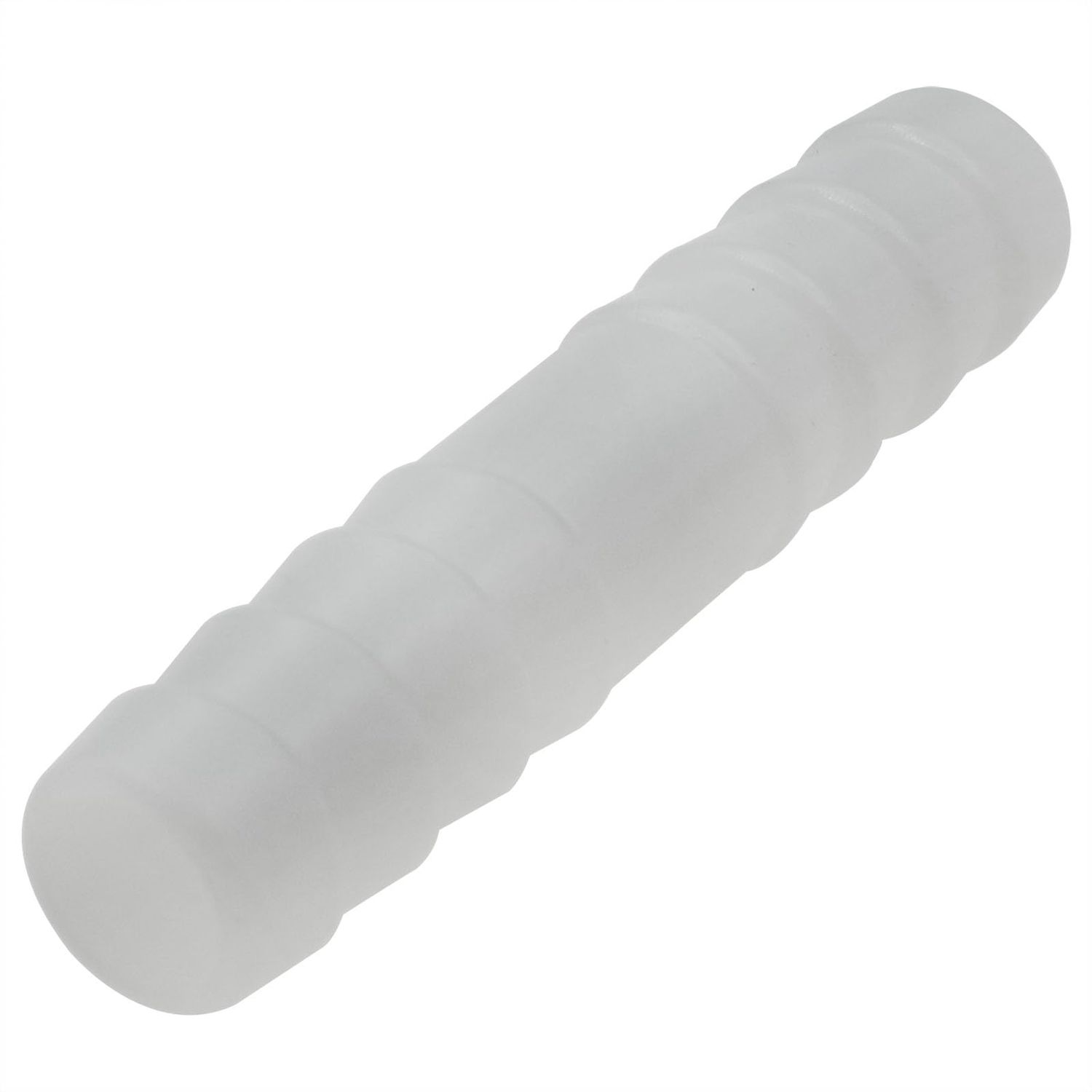 sunnates 10 PCS Plastic Hose Barb Fitting 1/2" x 1/2" Barbed Splicer White Pipe Connectors Barbed Splicer Home Adapter for Aquariums Fuel Gas Liquid Air