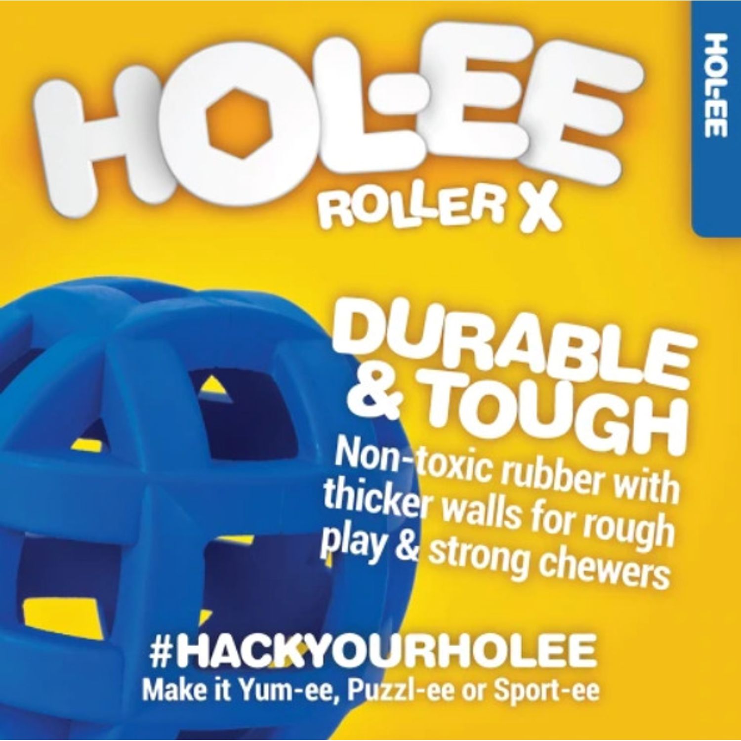 JW Pet Holee Molee Extreme Size 5 Dog Treat Chew Tug Fetch Toy