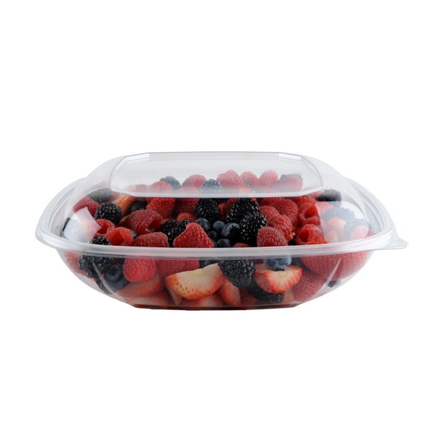 Fineline 15816L-L 10.75-inch Extra Large Dome Lid for Extra Large PET Bowl 50/CS