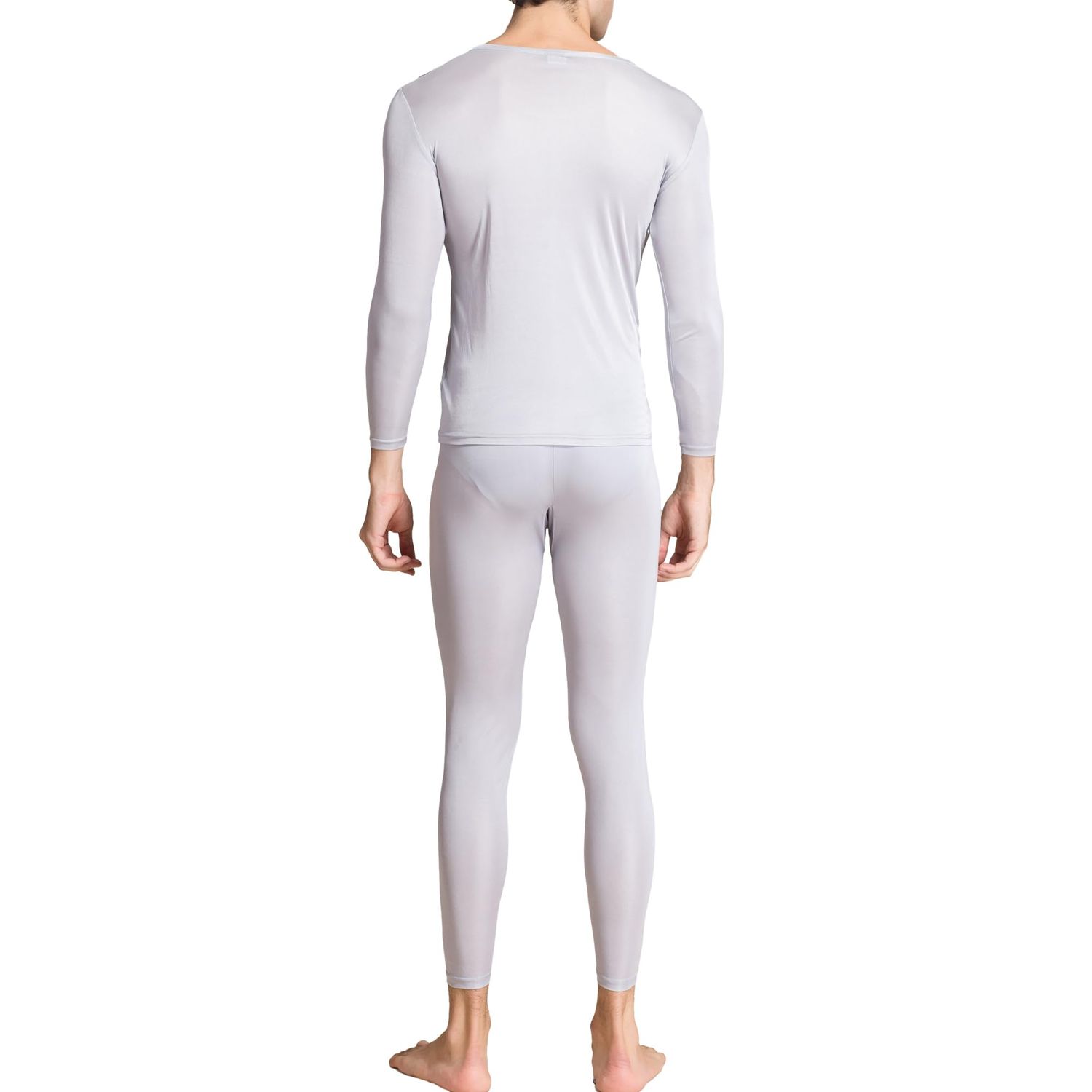 Grenasasilk Men’s Mulberry Silk Thermal Underwear Set
