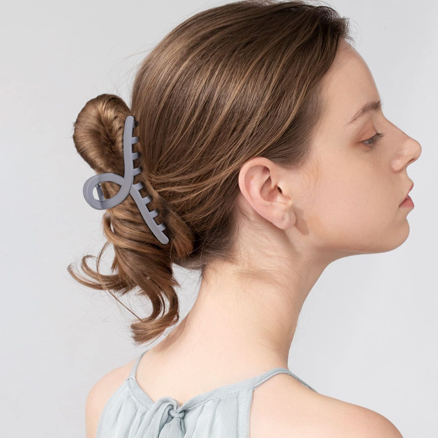 Claw Hair Clips for Women Thick Hair - Big Butterfly Claw Clips for Grils long hair Cute Jaw Clips for Curly Hair Strong Hold Durable Matte Hair Clamps