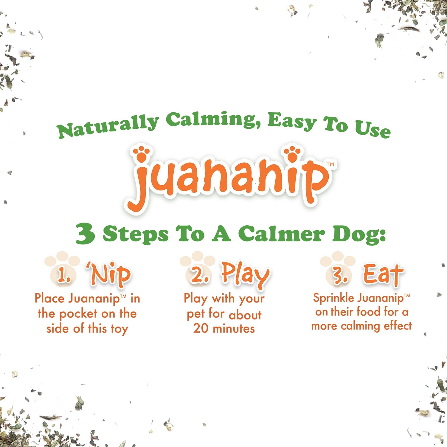 Doggijuana | Tuffer Chewer Mini - Interactive Dog Toy with Juananip Refill | Refillable Durable Dog Toy for Engaging Play and Natural Calming (Watermelon Slice)