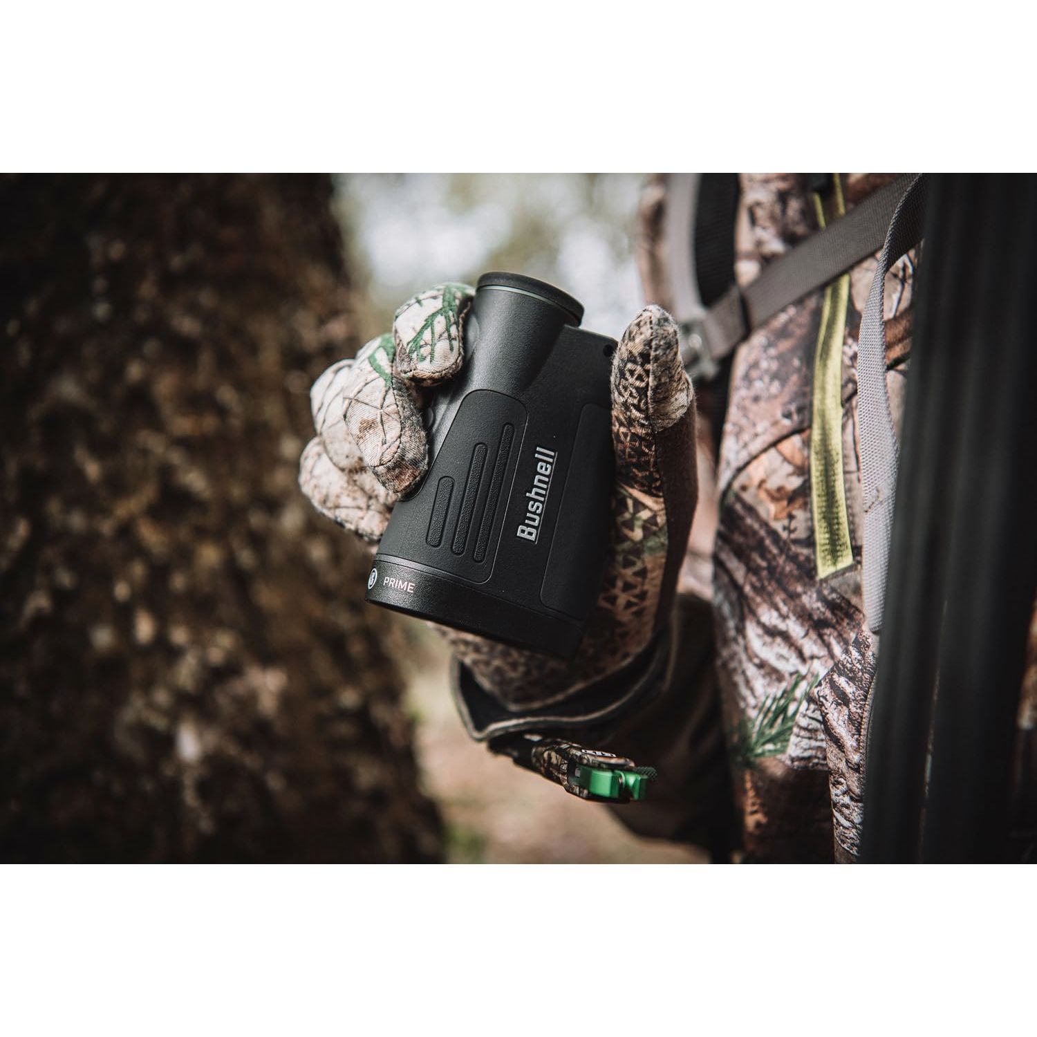 Bushnell Prime 1800 Hunting Laser Rangefinder 6x24mm, ActivSync Display, Brush Mode, Bullseye Mode, Rifle and Archery Modes