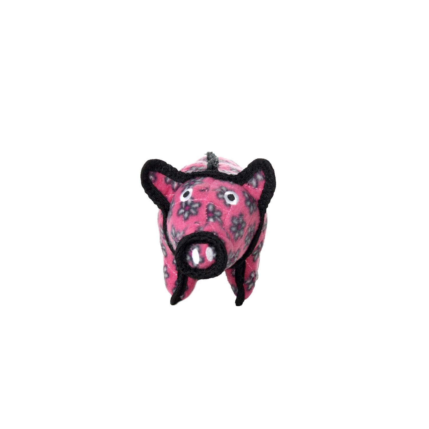 TUFFY - World's Tuffest Soft Dog Toy - Barnyard Pig- Multiple Layers. Made Durable, Strong & Tough. Interactive Play (Tug, Toss & Fetch). Machine Washable & Floats… (Junior)