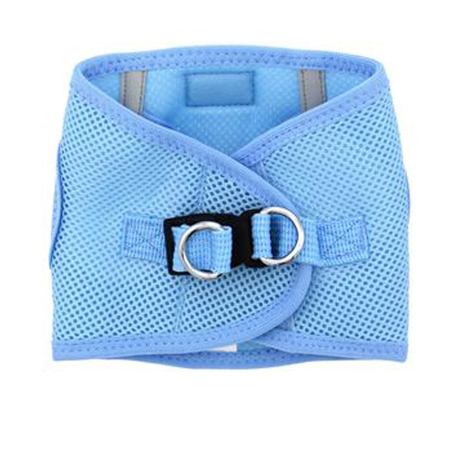 DOGGIE DESIGN American River Ultra No Choke Dog Harness (XS, Light Blue)