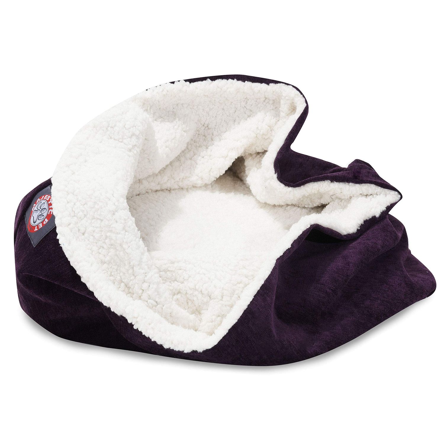 Majestic Pet 17 inch Villa Navy Burrow Cat Bed