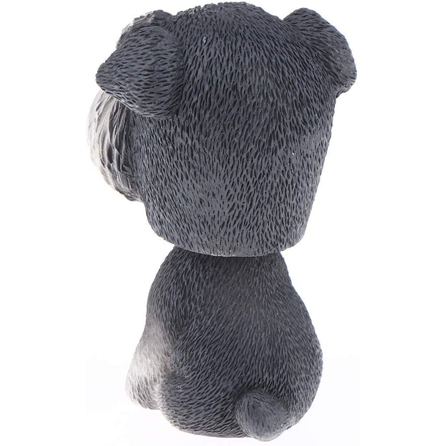 FRECI Simulation Shaking Head Dog Bobble-Head Dog Toy for Car Interior Dashboard Ornament - Schnauzer