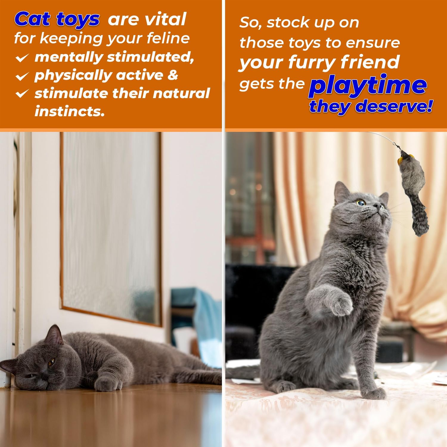 Classic Cat Toy Gift Kat Kit