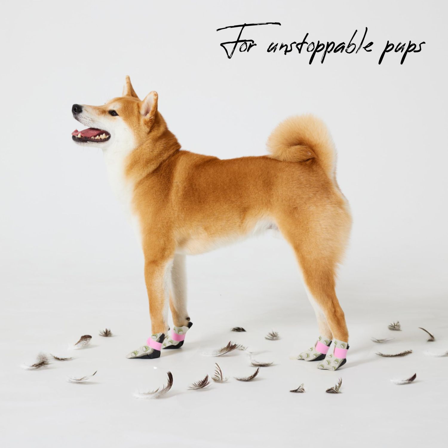 WICKEDPUP Unstoppable Booties for Dogs & Cats, 32 Count, Size 0 | Disposable Dog Boots & Paw Protectors | Breathable Puppy Shoes to Prevent Licking Paws (Size 0: Paw Width 0.5~1 inch)