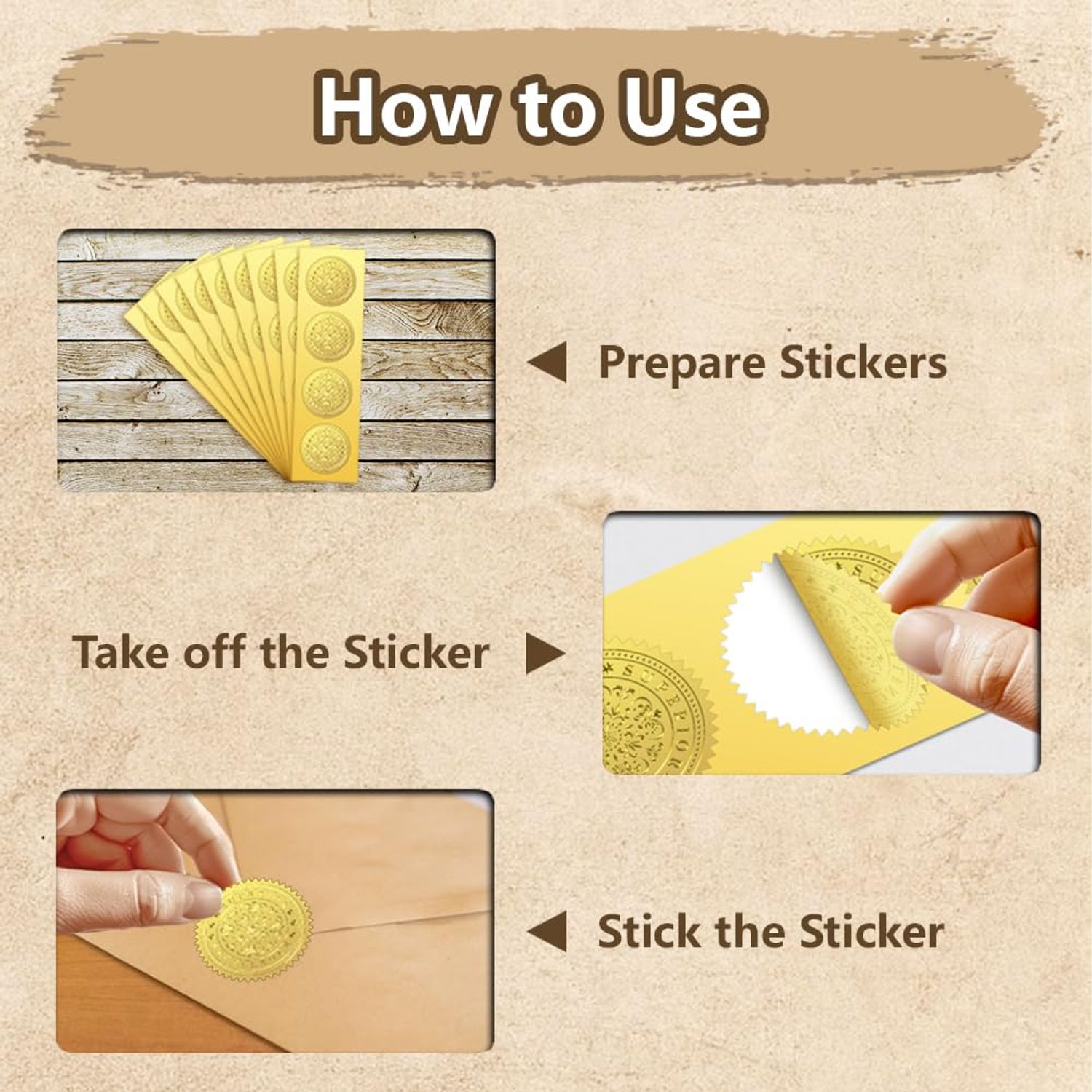 Peacoblue Gold Foil Stickers Seals Embossed Dog Paw 2 Inch 100Pcs, Self Adhesive Gold Around Embossing Stickers for Dog Birthday Gift Decoration, Party Invitation Card, Envelope Seals, Dog Accessories