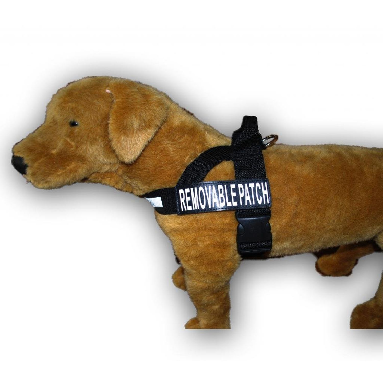 in Training Nylon Strap Service Dog Harness No Pull Guide Assistance Comes with 2 Reflective in Training Removable Patches. Please Measure Your Dog Before Ordering.