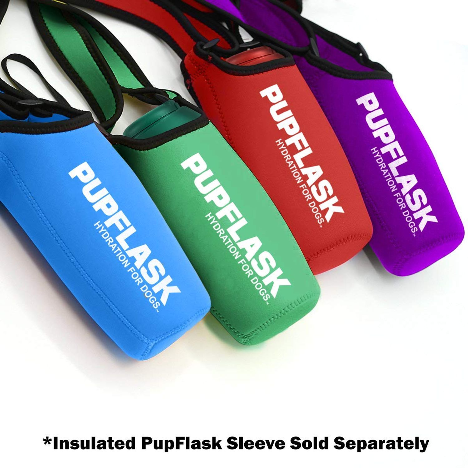 PupFlask Large Dog Water Bottle | 27 or 40 OZ Stainless Steel | Convenient Water Dispenser | Puppy Travel Water Bowl | Portable Pet Leak Proof Bottle Perfect Size For All Dog Breeds
