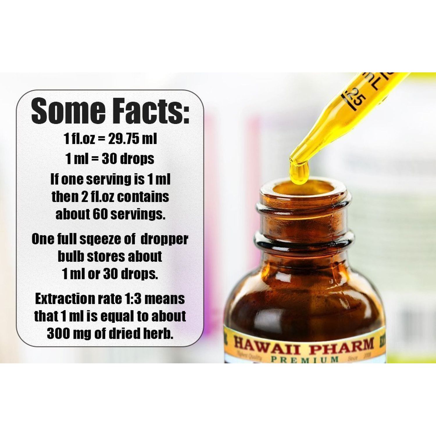 Hawaii Pharm Chrysanthemum Alcohol-Free Liquid Extract, Organic Chrysanthemum (Chrysanthemum x morifolium) Dried Flower Glycerite Natural Herbal Supplement 32 oz Unfiltered