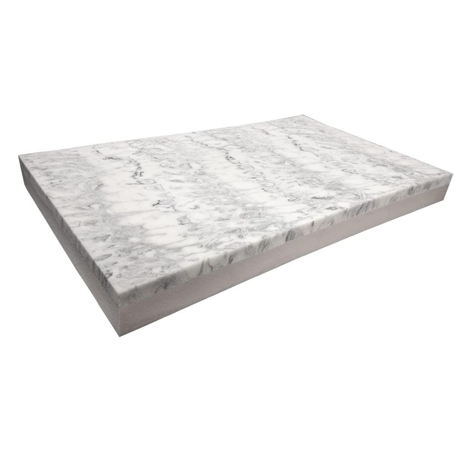 Dogbed4less Memory Foam Dog Bed for Small to Medium Large Pet with Waterproof Internal Cover, Canvas Black External Cover 34X27X3 Inches