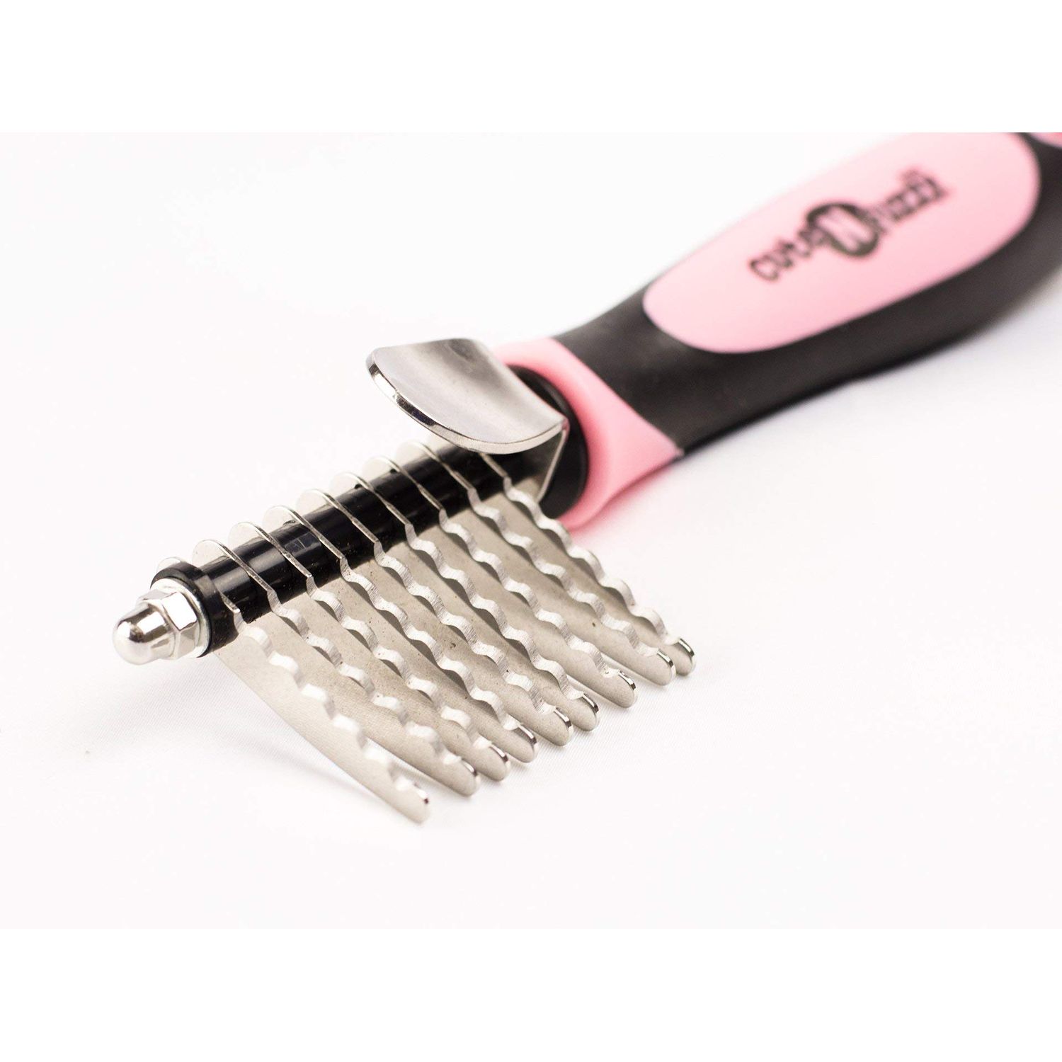 cuteNfuzzy Pet Dematting Comb, Pink