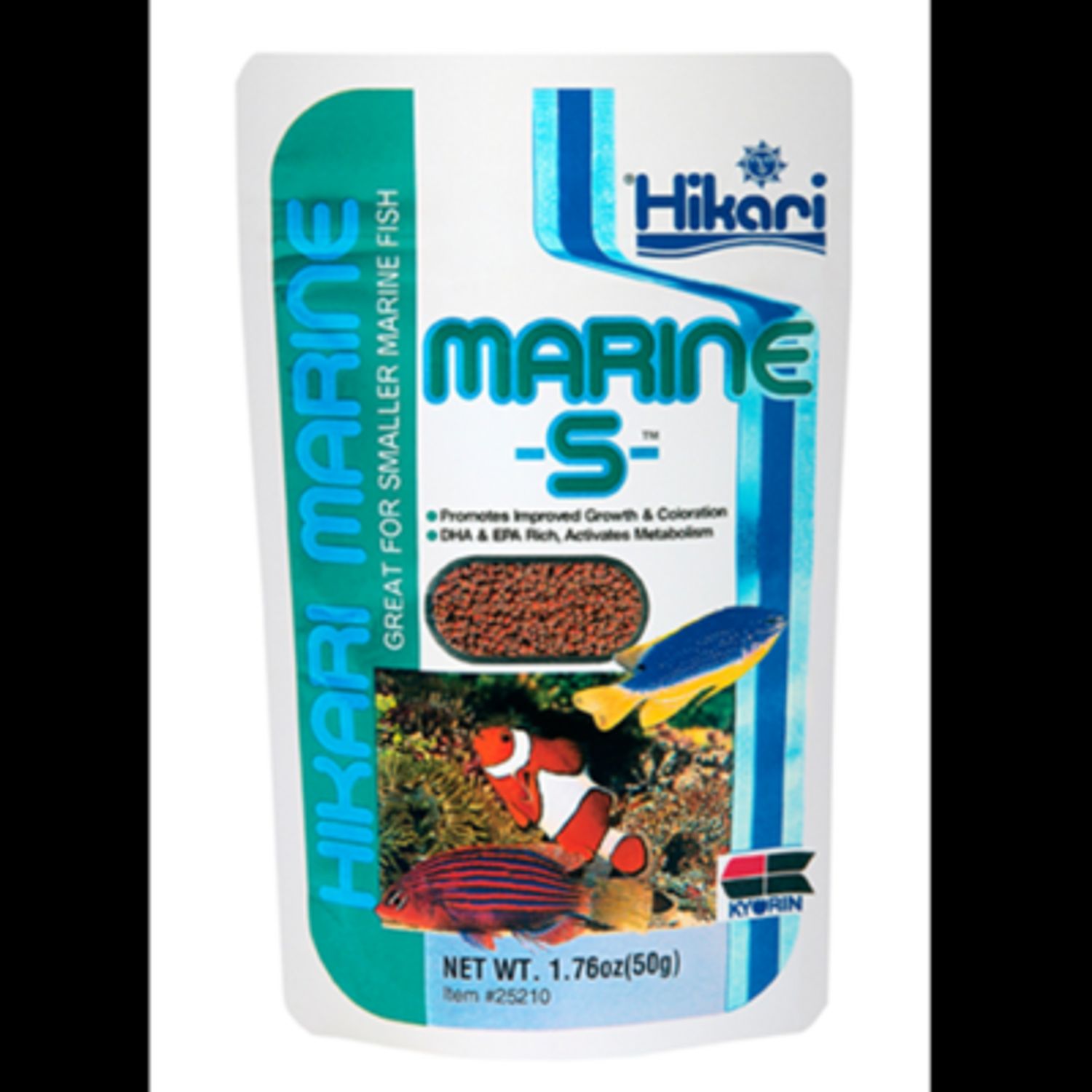 Hikari Marine S Pellet Fish Food 1.76 oz.