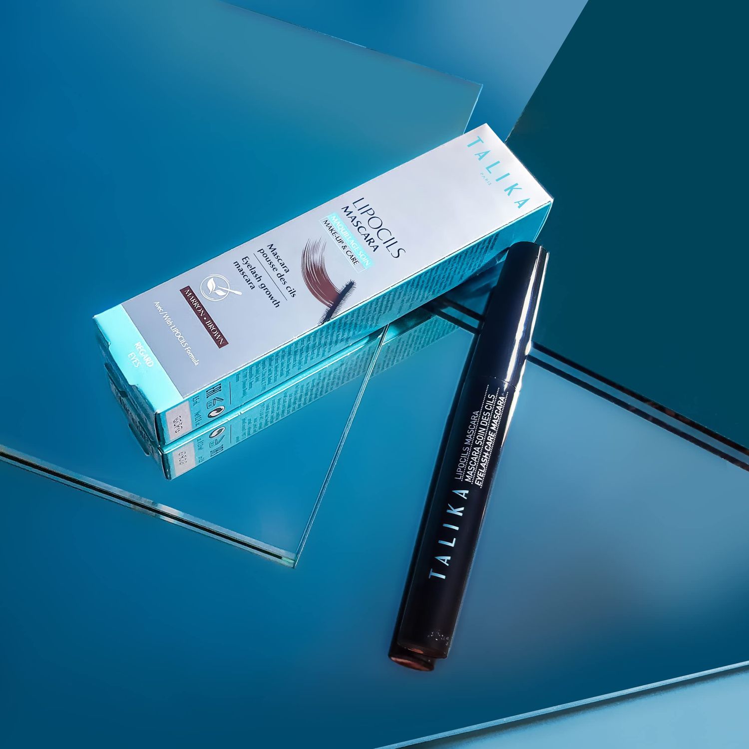 Talika Eyelash Bundle - 2X Talika Lipocils Mascara Black,Talika Lash Conditioning Cleanser Eye Makeup Remover, Leave-in Make Up Remover for Sensitive & Fragile Eye Lashes-With Unique Talika Tote Bag