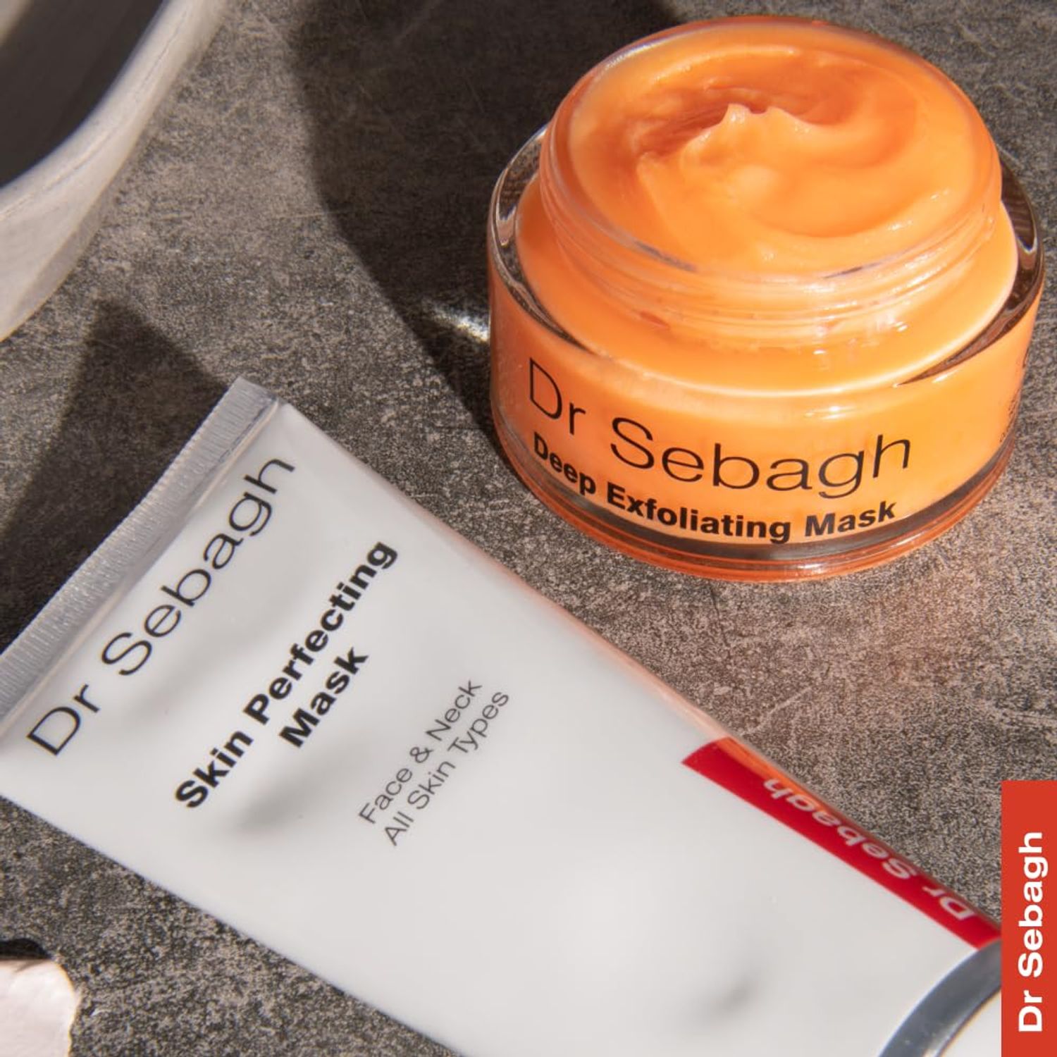 Dr Sebagh - Exfoliating Face Mask [AHA & SALYCIC ACID] - Face Exfoliator for Smooth & Radiant Skin - Exfoliante Facial Clears & Evens Skin Tone - Skin Exfoliator for Skin Cell Boost (1.7fl.oz.)