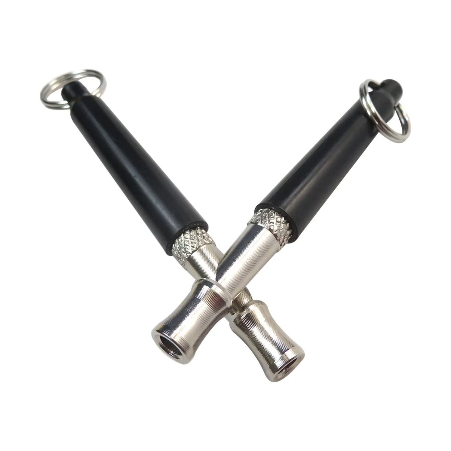 4Pcs Pet Training Whistle Ultrasonic Supersonic Mute Training Whistle Flute Dog Whistle Keychain Adjustable Stop Not Barking Dog Flut