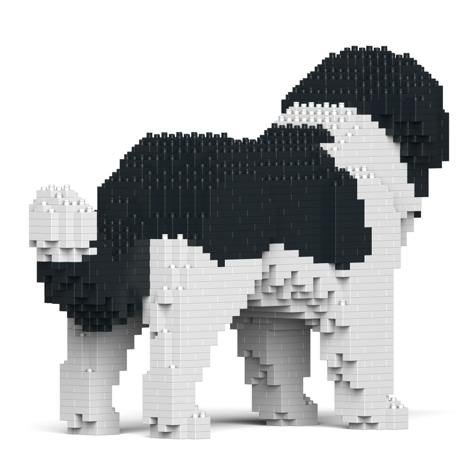 JEKCA Newfoundland Dog 01S-M03 | Plastic Building Blocks | Age 14+
