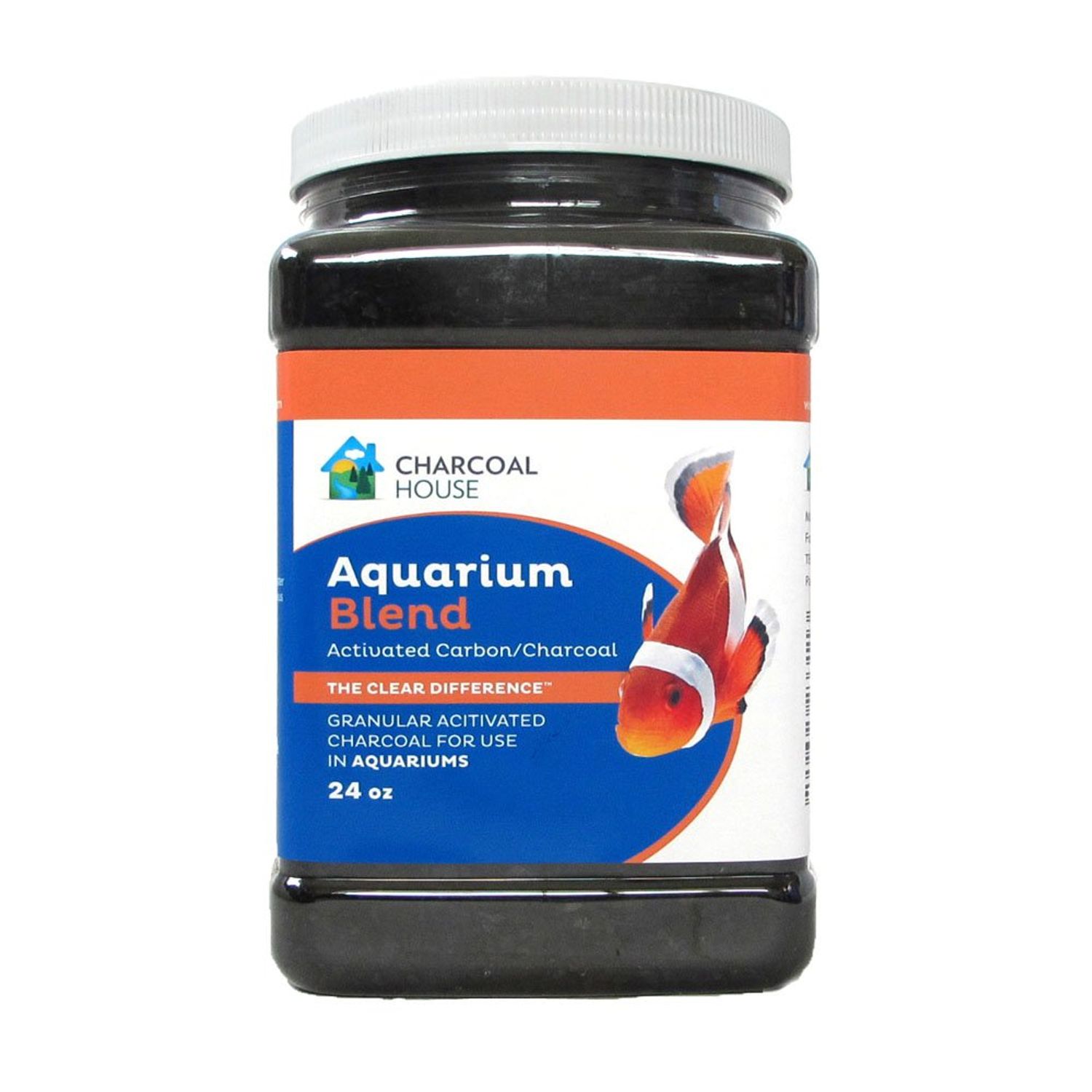 2 Quart Aquarium Blend Granulated Charcoal, Granular Activated Carbon for Aquariums., Removal of toxins, Water Purification