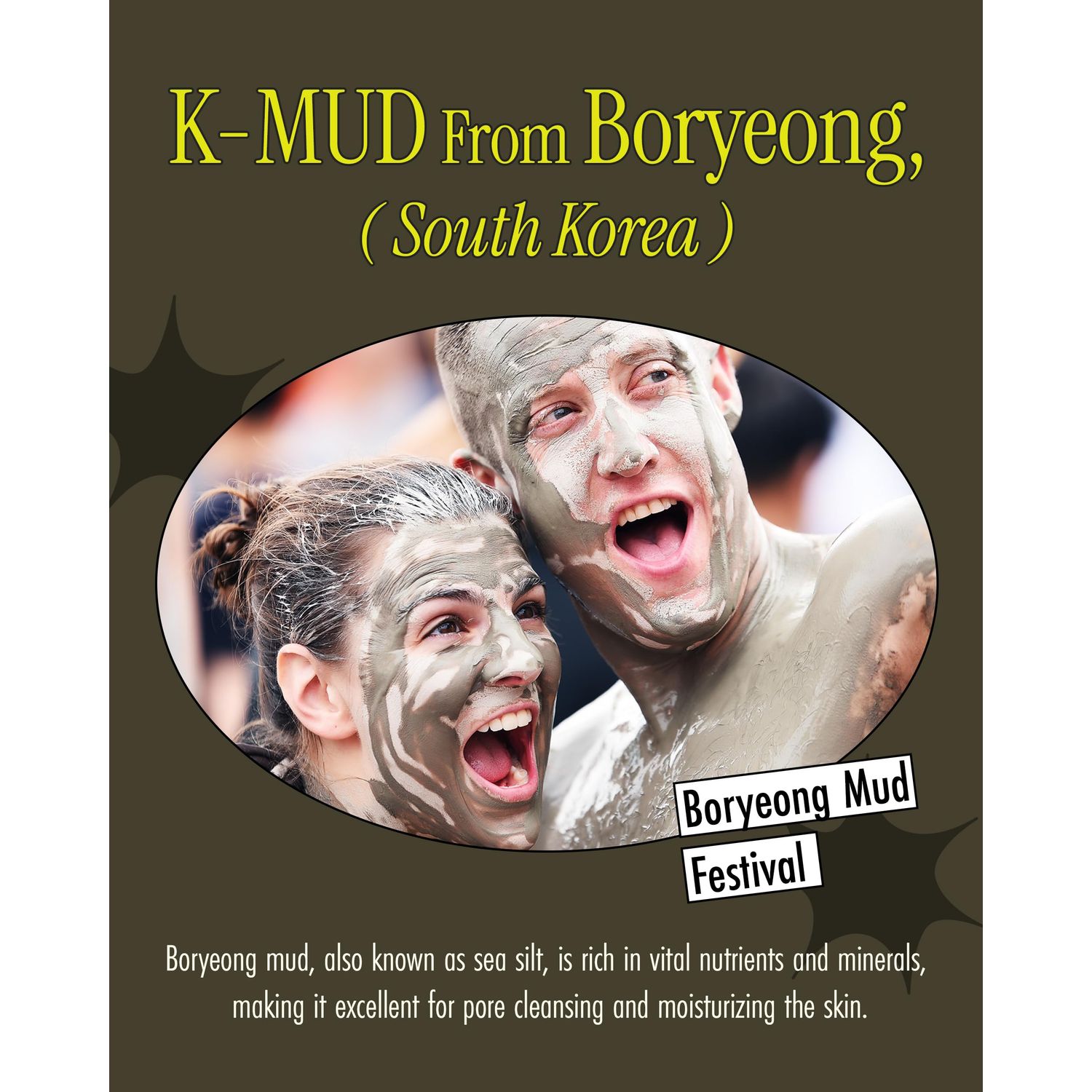 BRMUD Relief Mud Mask for Dogs - Luxurious Coat and Dry Skin Treatment with Boryeong Mud 50,000ppm - Hypoallergenic Dog Grooming Mask with Mineral and Gentle Ingredients, 35.3 oz.