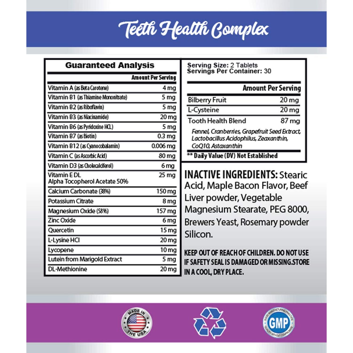 PET SUPPLEMENTS cat Hygiene - CAT Teeth Health - Advanced Mouth Health Complex - Immune Boost - cat Vitamins Senior - 2 Bottles (120 Tablets)