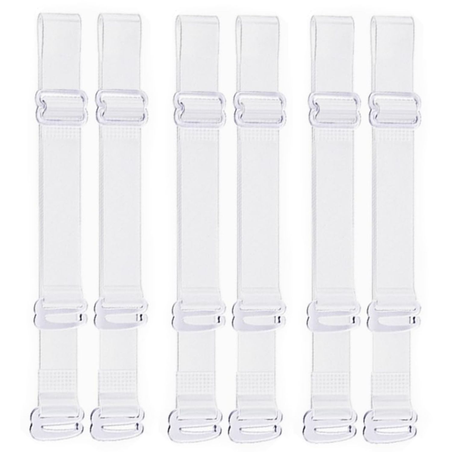 Invisible Bra Straps | 3 Pairs Clear Bra Straps Non-Slip Adjustable for Strapless Bra