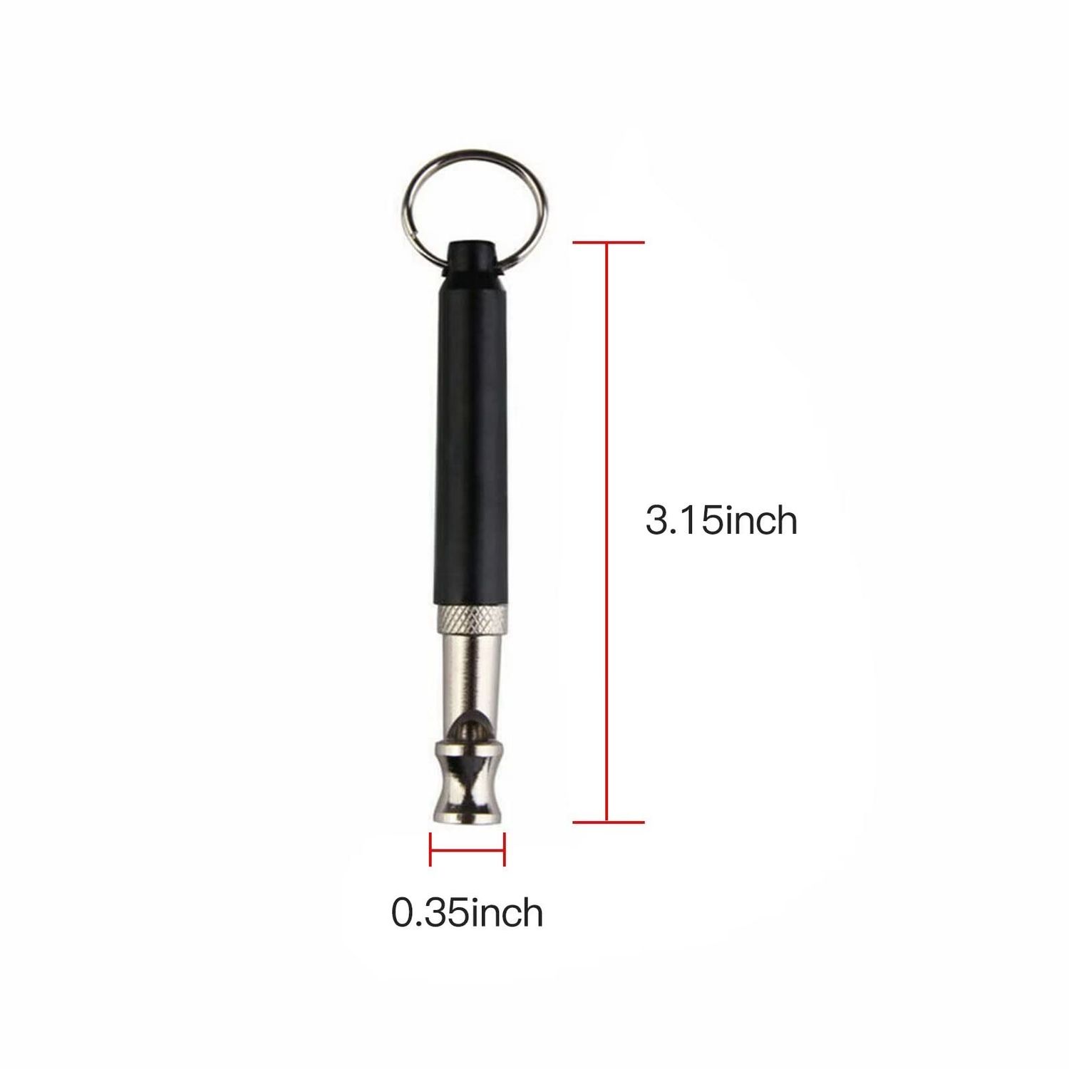 4Pcs Pet Training Whistle Ultrasonic Supersonic Mute Training Whistle Flute Dog Whistle Keychain Adjustable Stop Not Barking Dog Flut