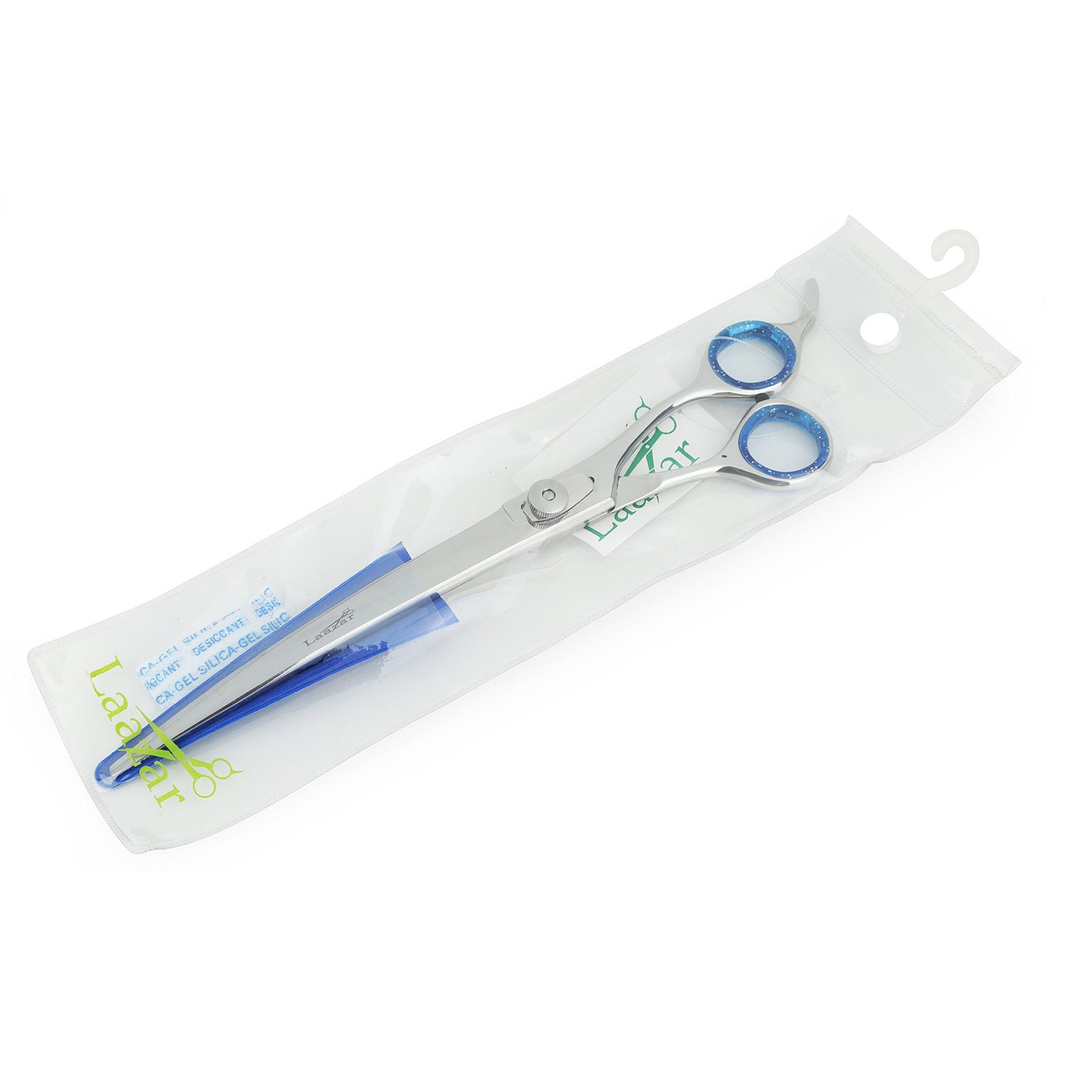 Laazar Pro Shears, Curved Pet Grooming Shear, 9" Scissors