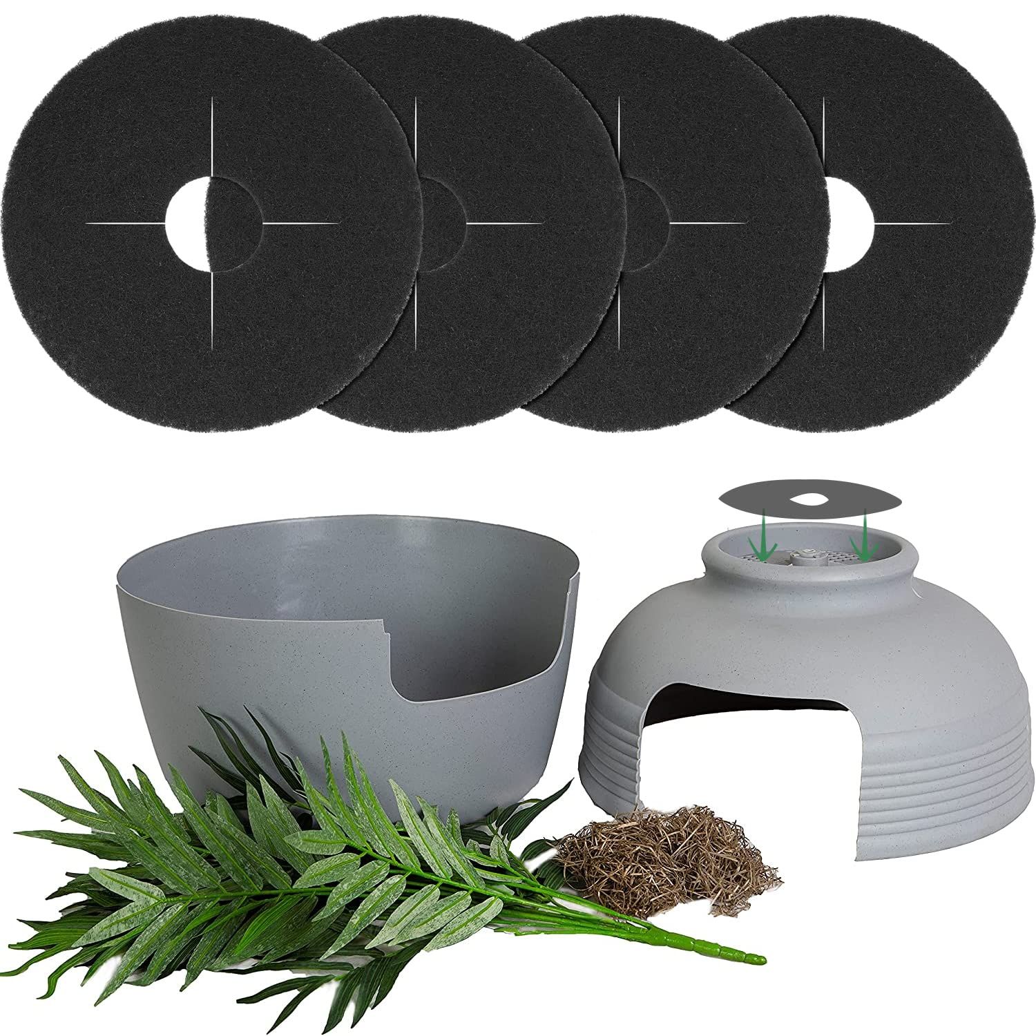Cat Litter Box Replacement Filters Compatible with Secret Litter Box Good Pet Stuff Hidden Litter Box