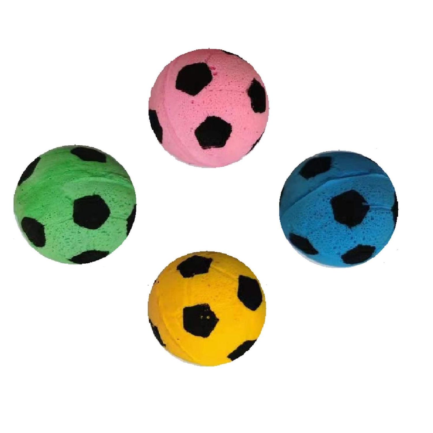 SHUYUE Foam Soccer Balls Cat Toys (Balls Cat Toys (12pcs))